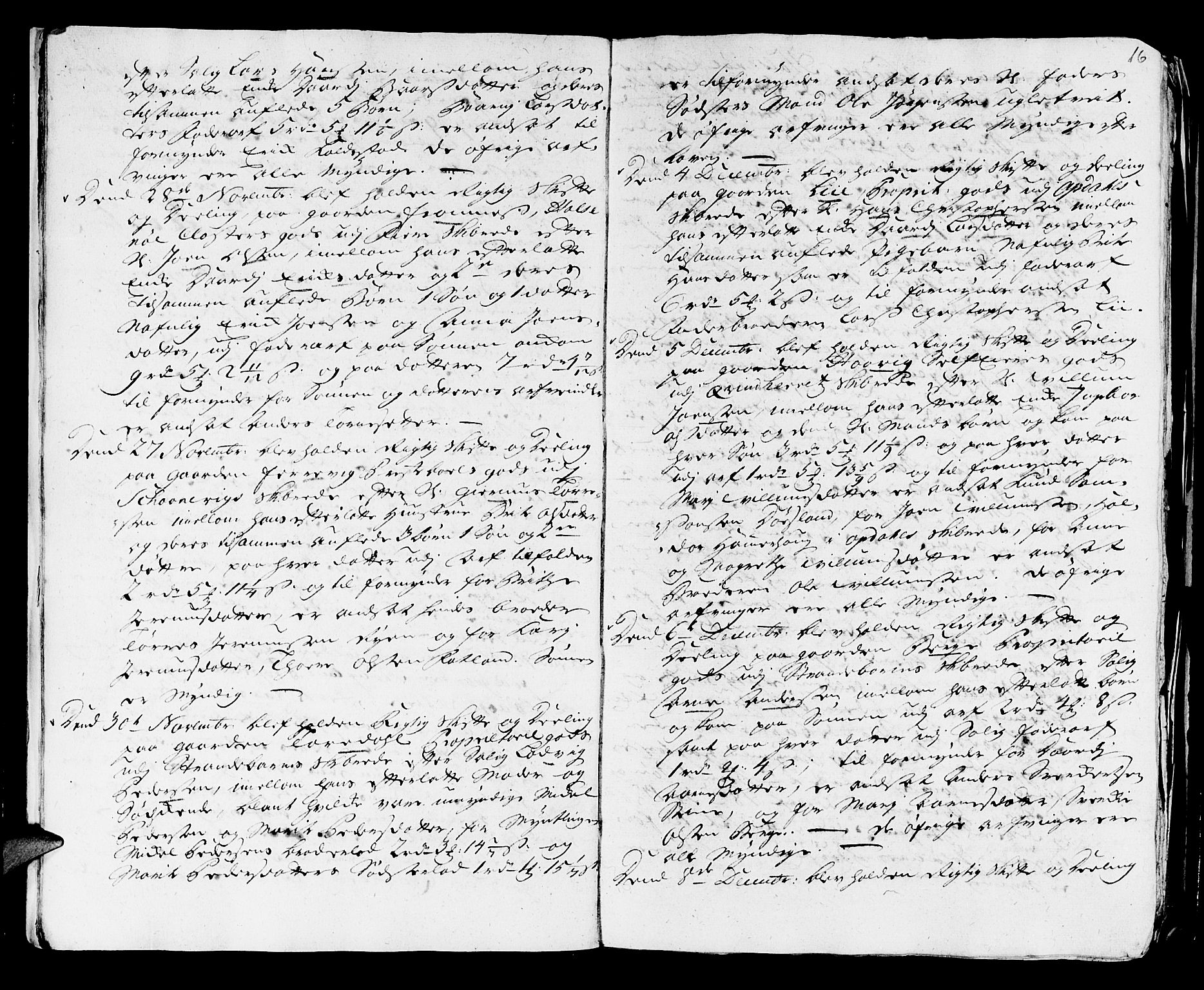 Stiftamtmannen i Bergen, AV/SAB-A-100006/F/Fd/Fdd/0001 / Lnr. 1970 - Sunnhordland, 1731-1745, p. 15b-16a
