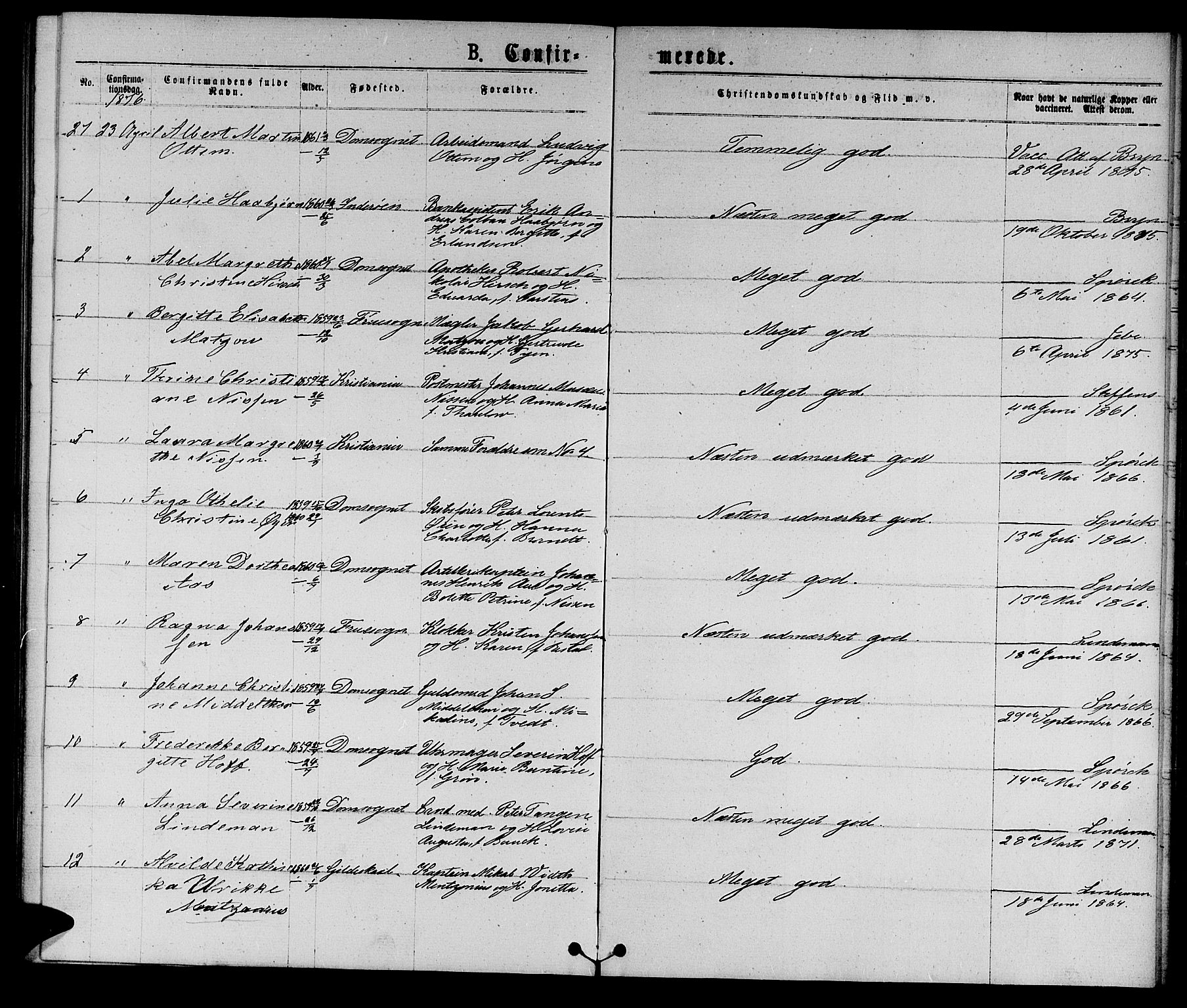 Ministerialprotokoller, klokkerbøker og fødselsregistre - Sør-Trøndelag, SAT/A-1456/601/L0088: Parish register (copy) no. 601C06, 1870-1878, p. 211d