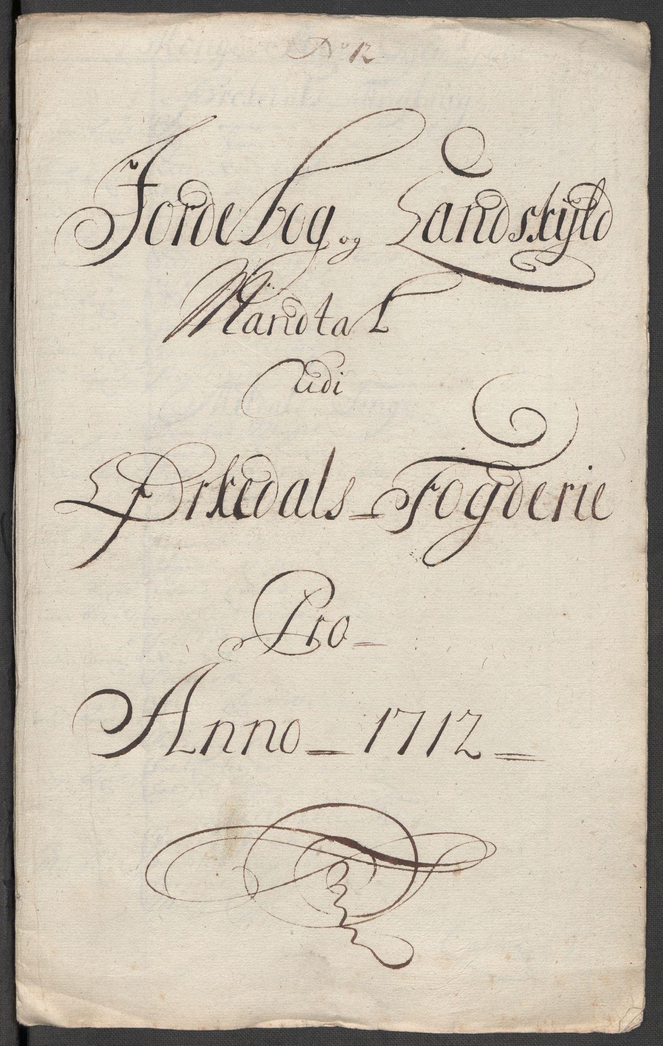 Rentekammeret inntil 1814, Reviderte regnskaper, Fogderegnskap, AV/RA-EA-4092/R60/L3963: Fogderegnskap Orkdal og Gauldal, 1712, p. 155