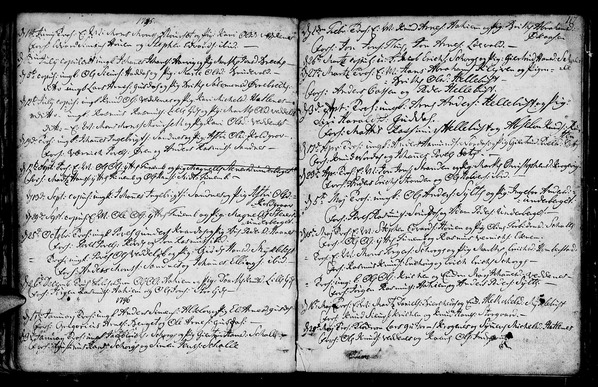 Ministerialprotokoller, klokkerbøker og fødselsregistre - Møre og Romsdal, SAT/A-1454/501/L0002: Parish register (official) no. 501A02, 1760-1816, p. 117