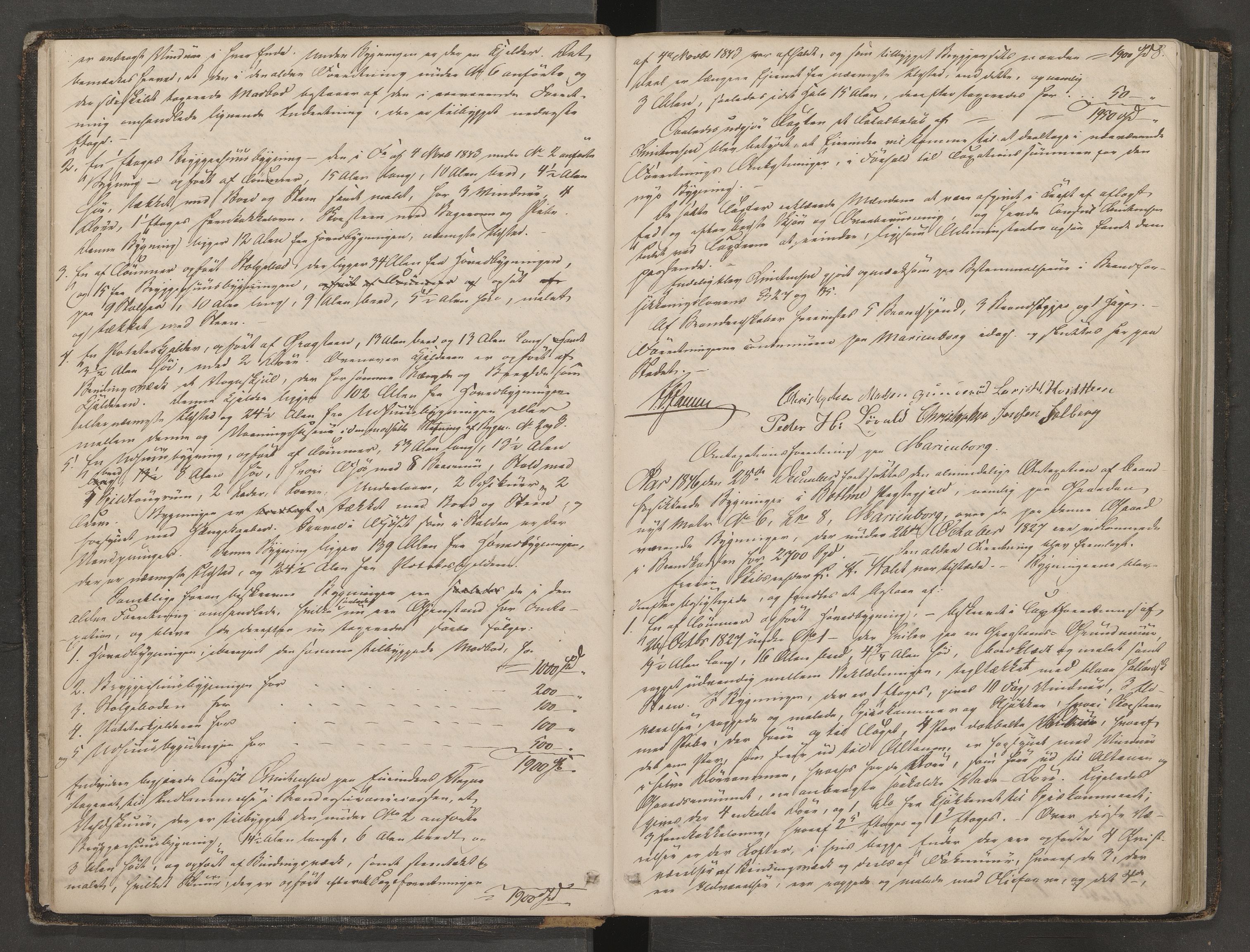 Botne lensmannskontor, AV/SAKO-A-534/Y/Yf/Yfa/L0001: Branntakstprotokoll, 1846-1869
