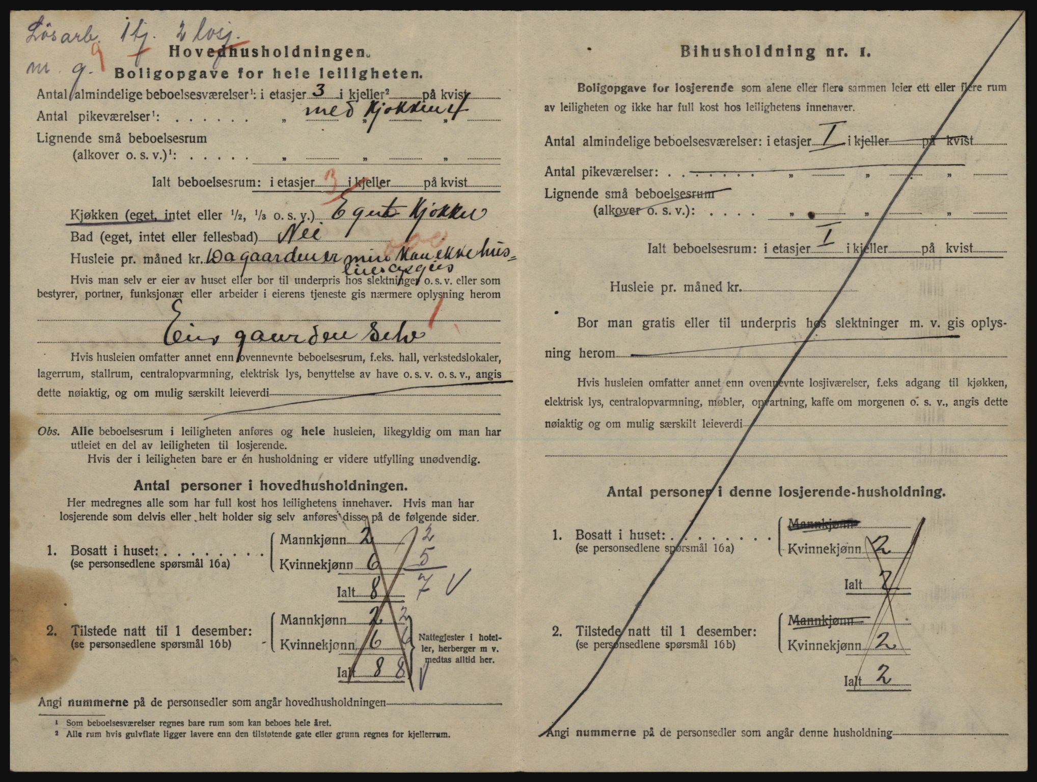 SATØ, 1920 census for Tromsø, 1920, p. 4422