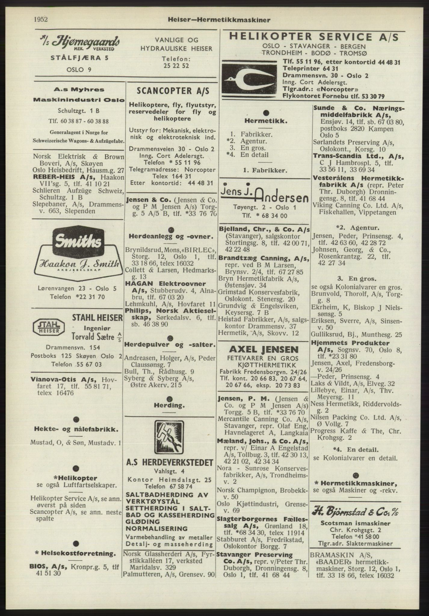 Kristiania/Oslo adressebok, PUBL/-, 1970-1971, p. 1952