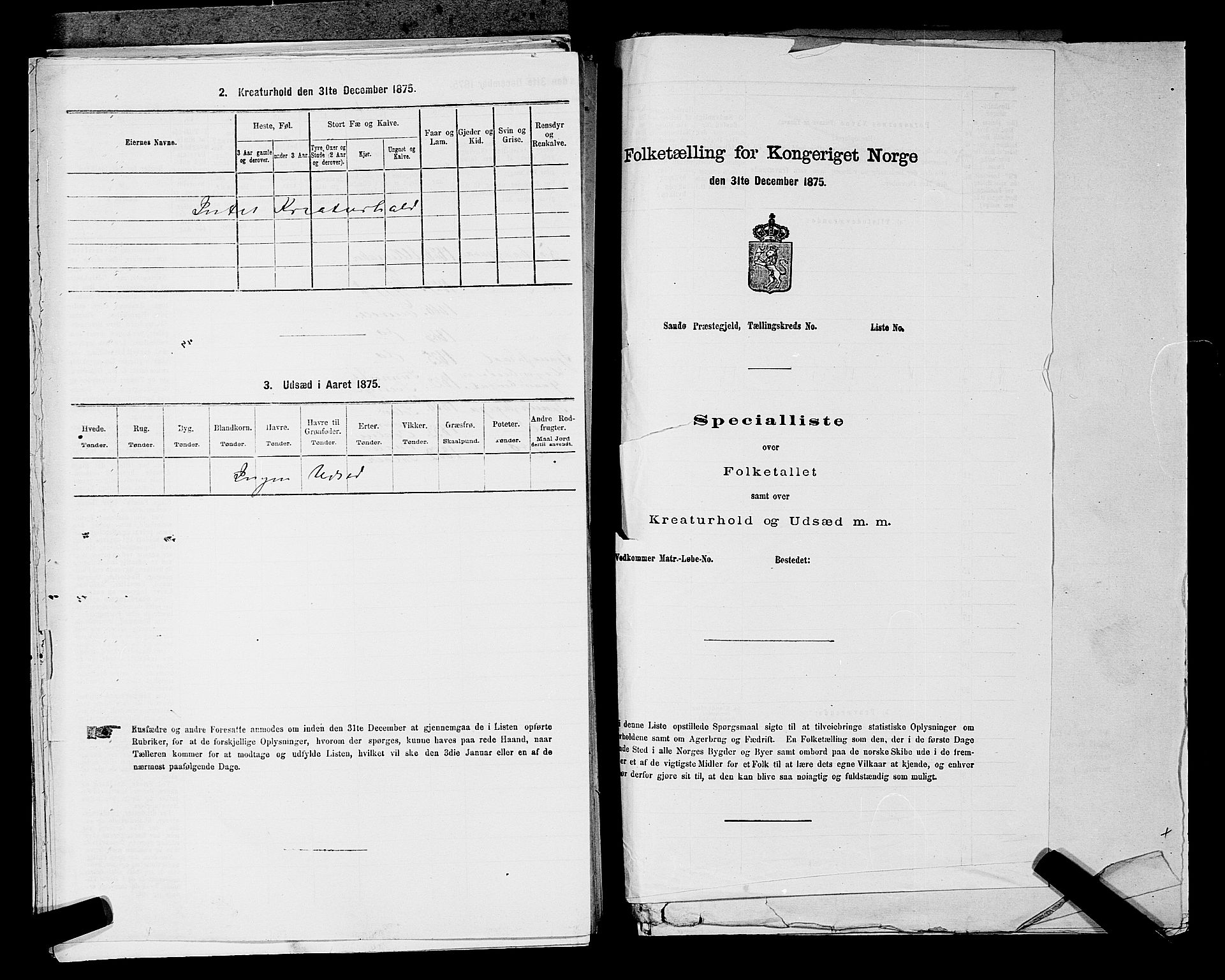 RA, 1875 census for 0237P Eidsvoll, 1875, p. 1457