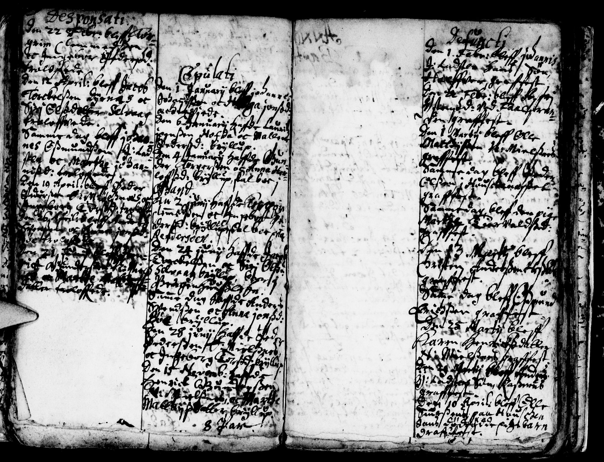 Finnøy sokneprestkontor, AV/SAST-A-101825/H/Ha/Haa/L0001: Parish register (official) no. A 1, 1672-1708