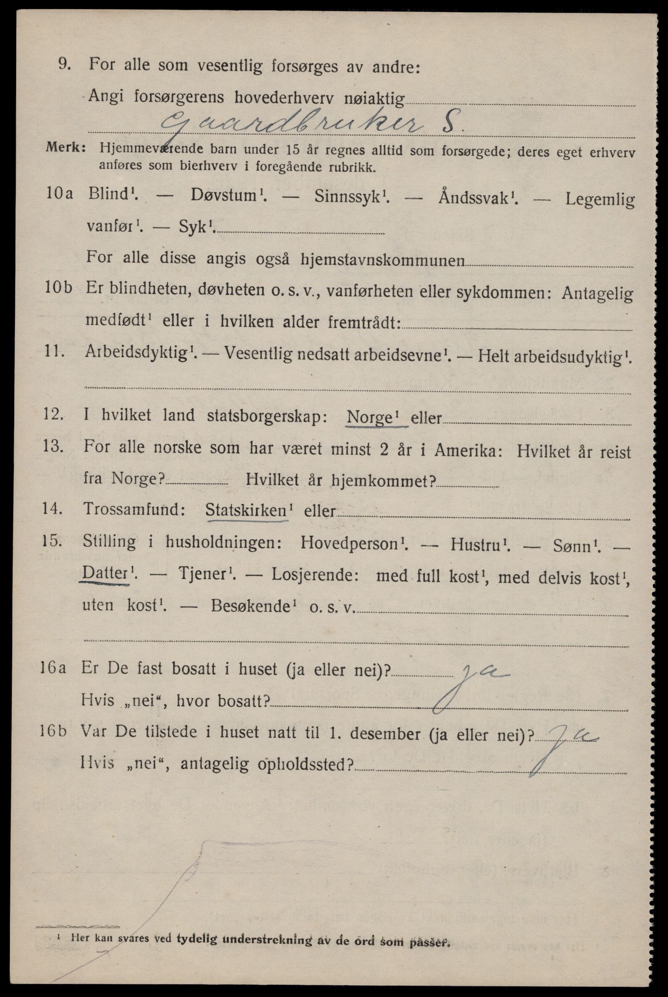 SAST, 1920 census for Vats, 1920, p. 810