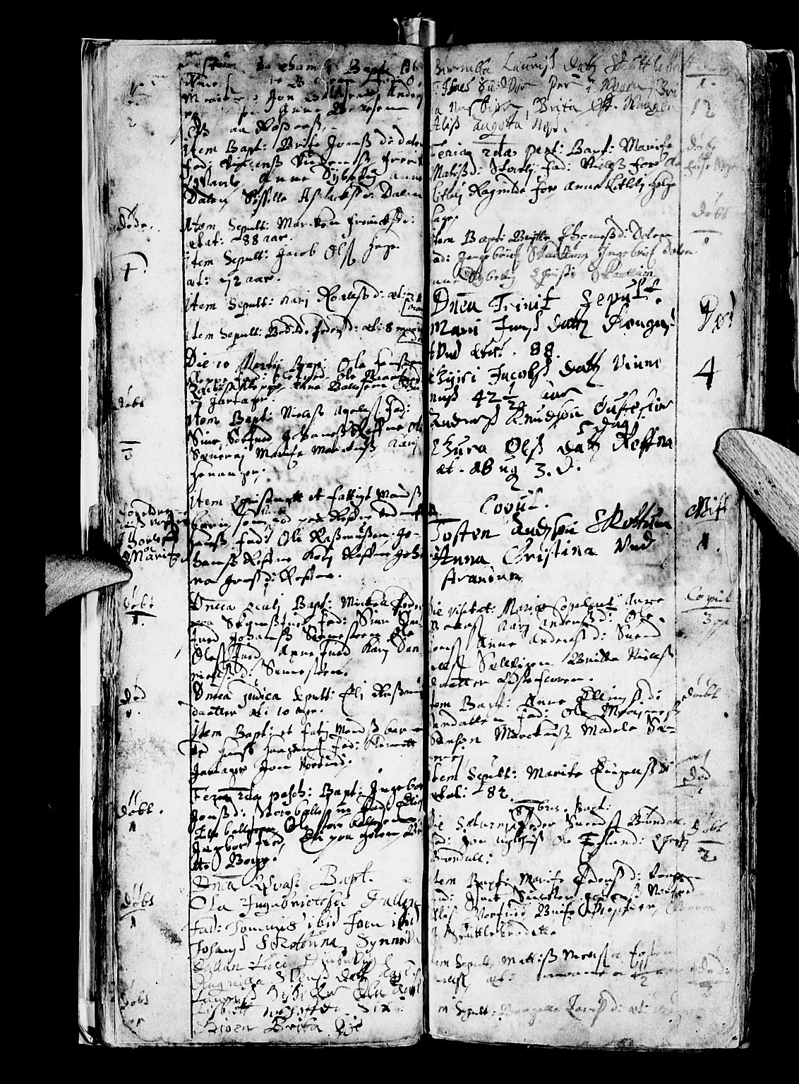 Os sokneprestembete, SAB/A-99929: Parish register (official) no. A 5, 1669-1760, p. 12