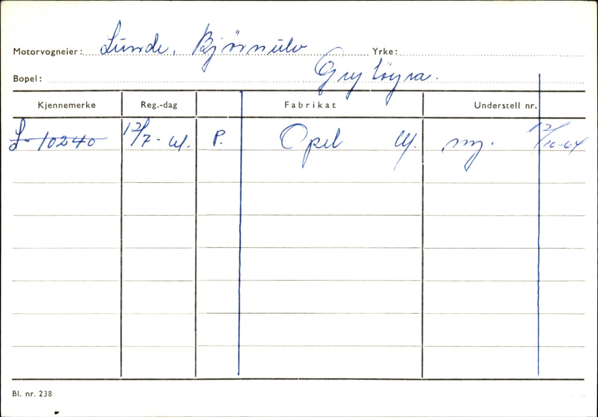 Statens vegvesen, Sogn og Fjordane vegkontor, AV/SAB-A-5301/4/F/L0132: Eigarregister Askvoll A-Å. Balestrand A-Å, 1945-1975, p. 802