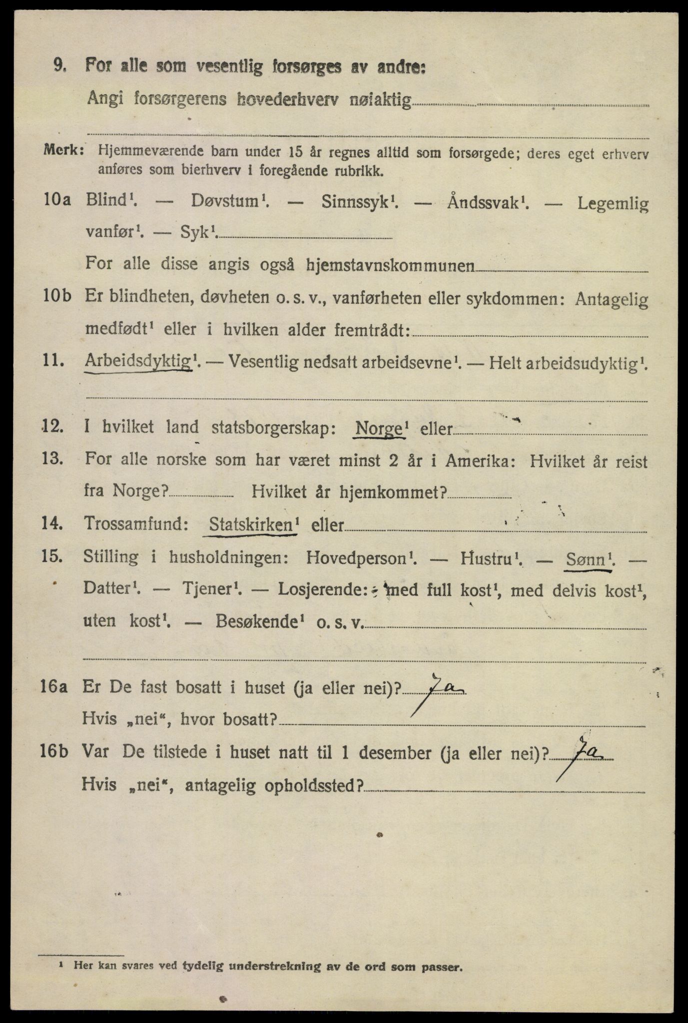 SAKO, 1920 census for Hedrum, 1920, p. 7134