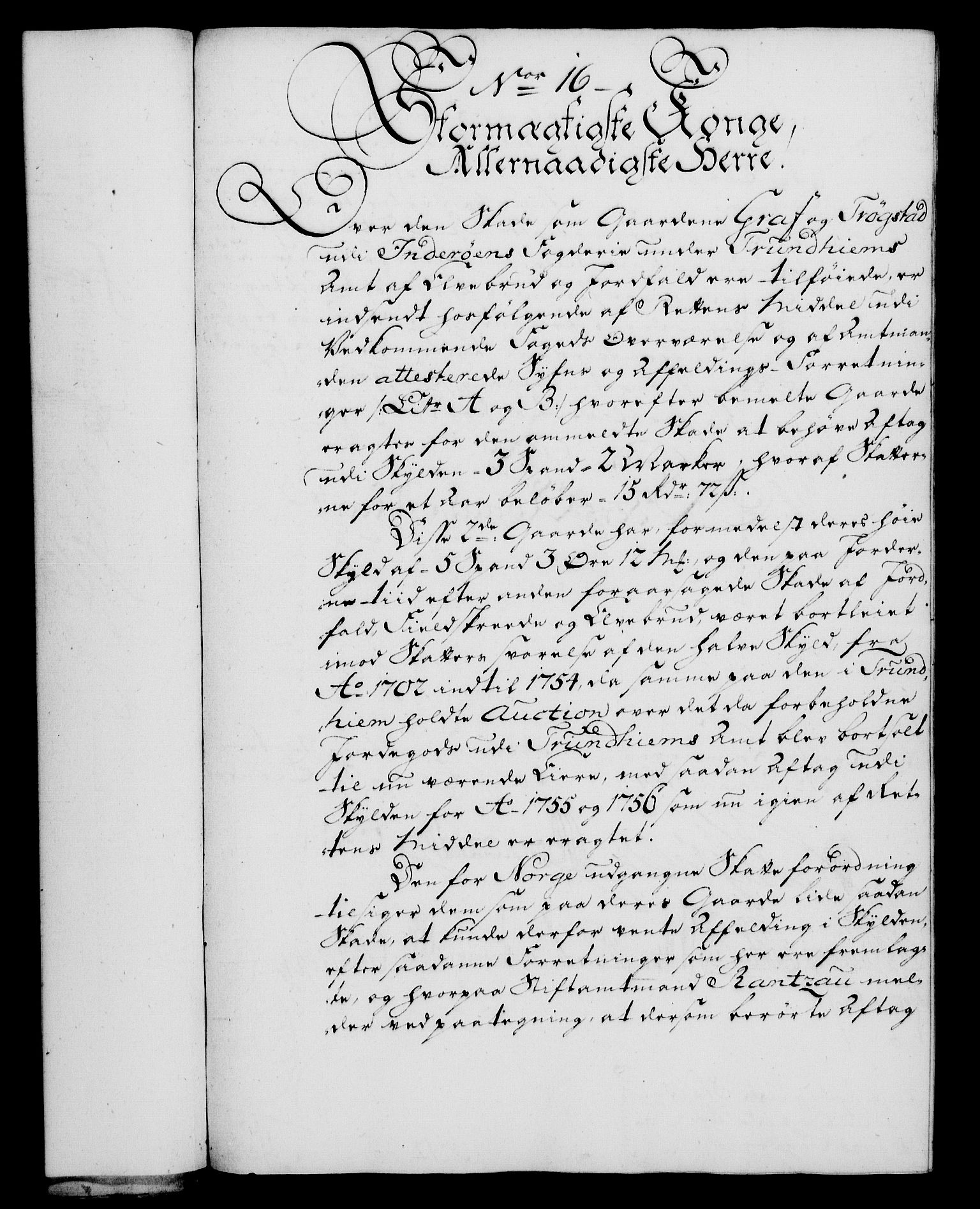 Rentekammeret, Kammerkanselliet, RA/EA-3111/G/Gf/Gfa/L0046: Norsk relasjons- og resolusjonsprotokoll (merket RK 52.46), 1764, p. 73