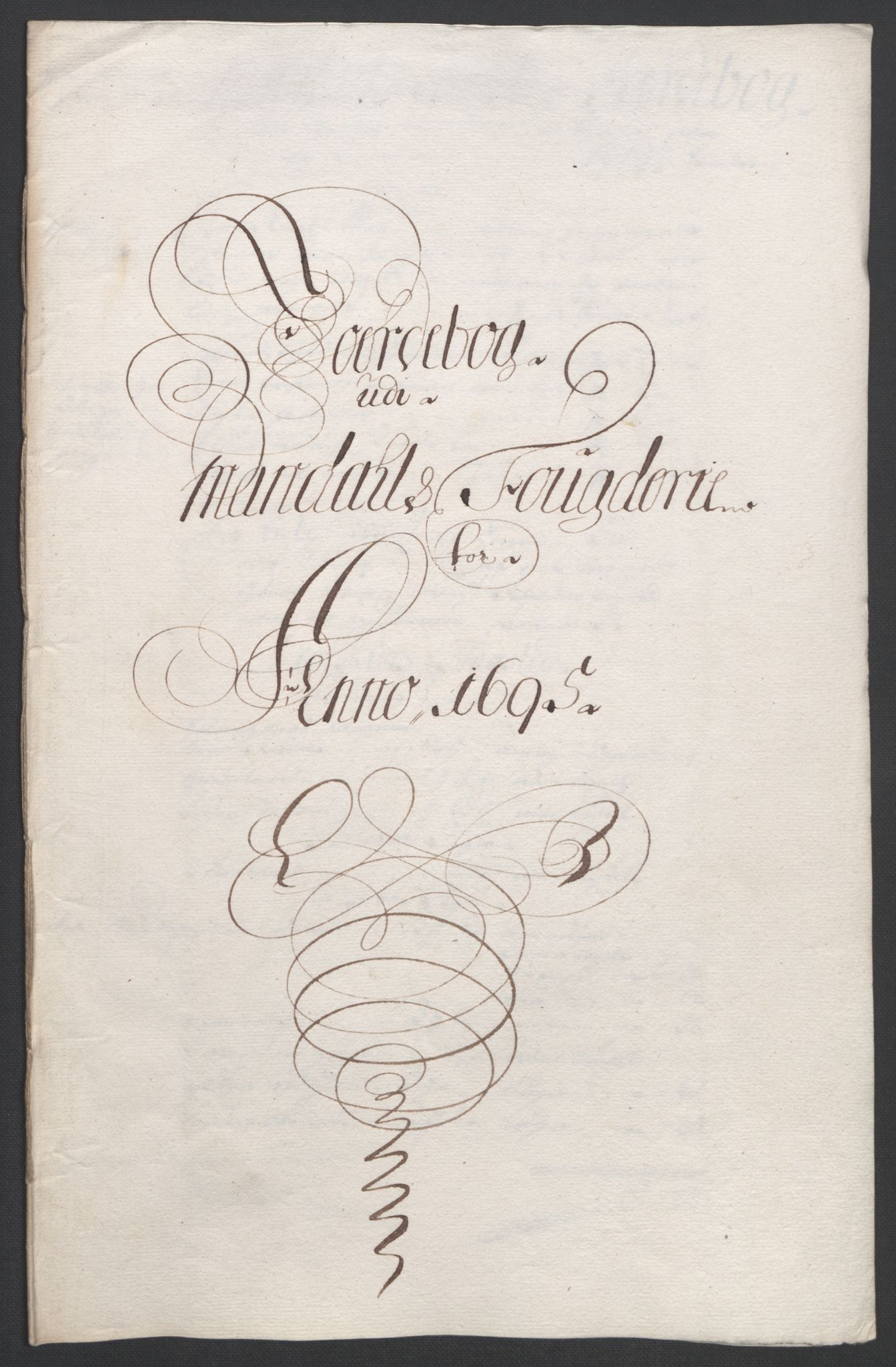 Rentekammeret inntil 1814, Reviderte regnskaper, Fogderegnskap, RA/EA-4092/R43/L2545: Fogderegnskap Lista og Mandal, 1694-1695, p. 245