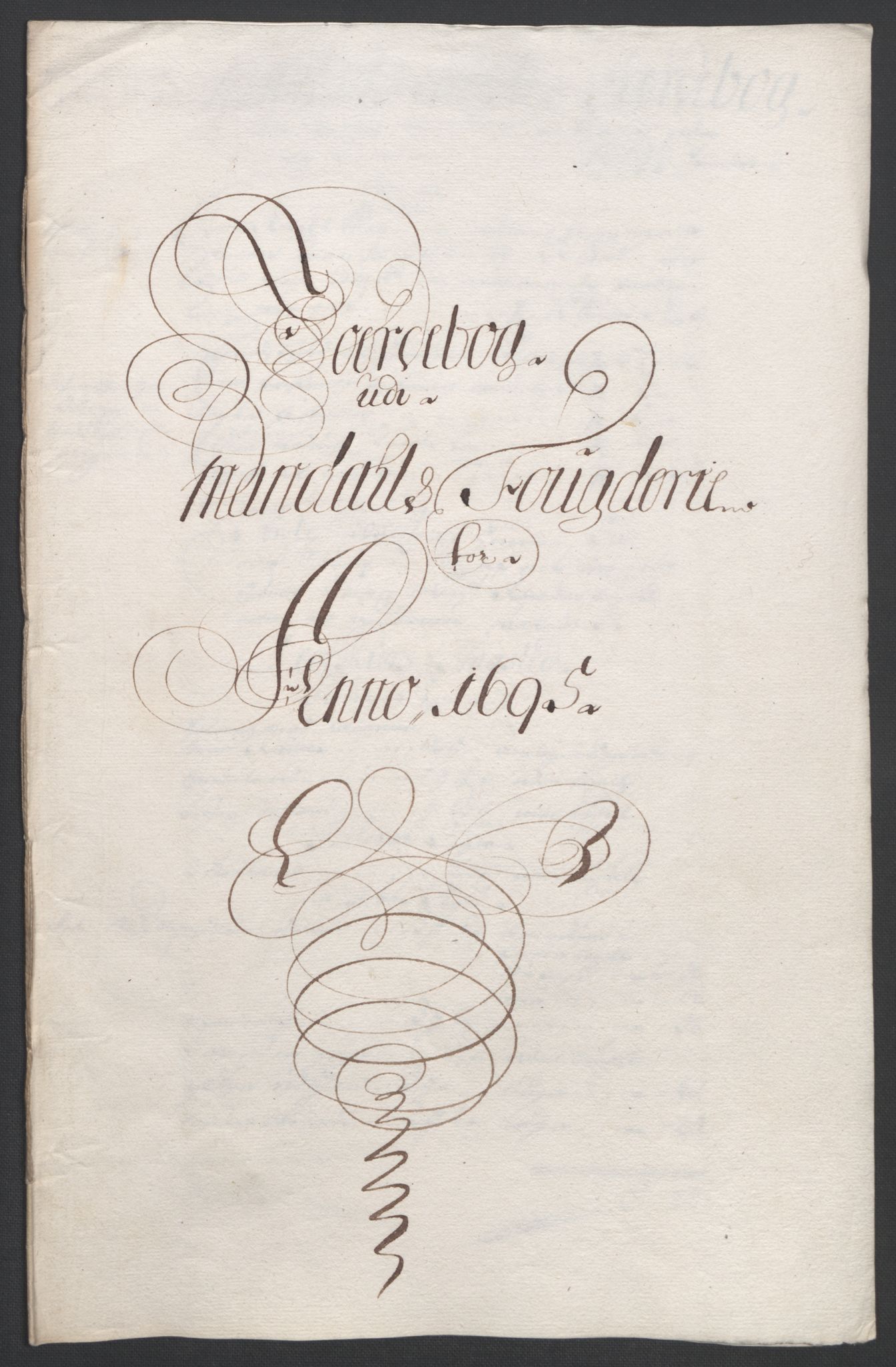 Rentekammeret inntil 1814, Reviderte regnskaper, Fogderegnskap, AV/RA-EA-4092/R43/L2545: Fogderegnskap Lista og Mandal, 1694-1695, p. 245