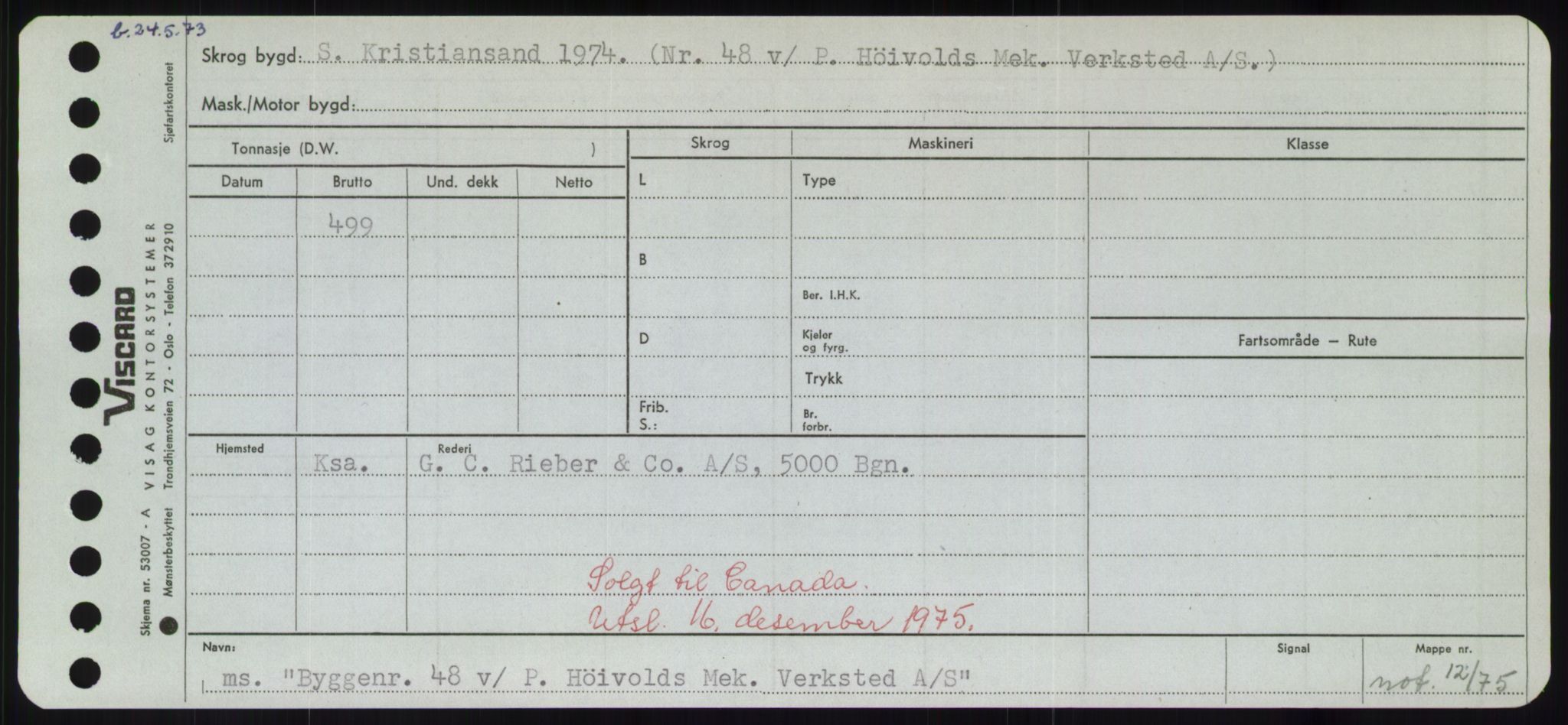 Sjøfartsdirektoratet med forløpere, Skipsmålingen, RA/S-1627/H/Hd/L0006: Fartøy, Byg-Båt, p. 359