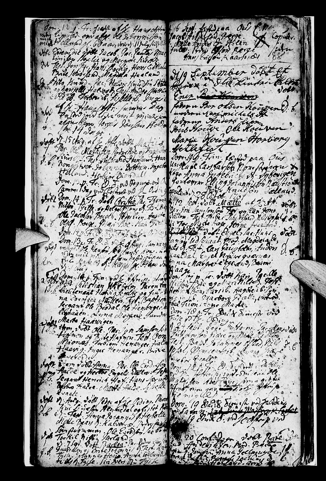 Os sokneprestembete, SAB/A-99929: Parish register (official) no. A 8, 1760-1765, p. 89