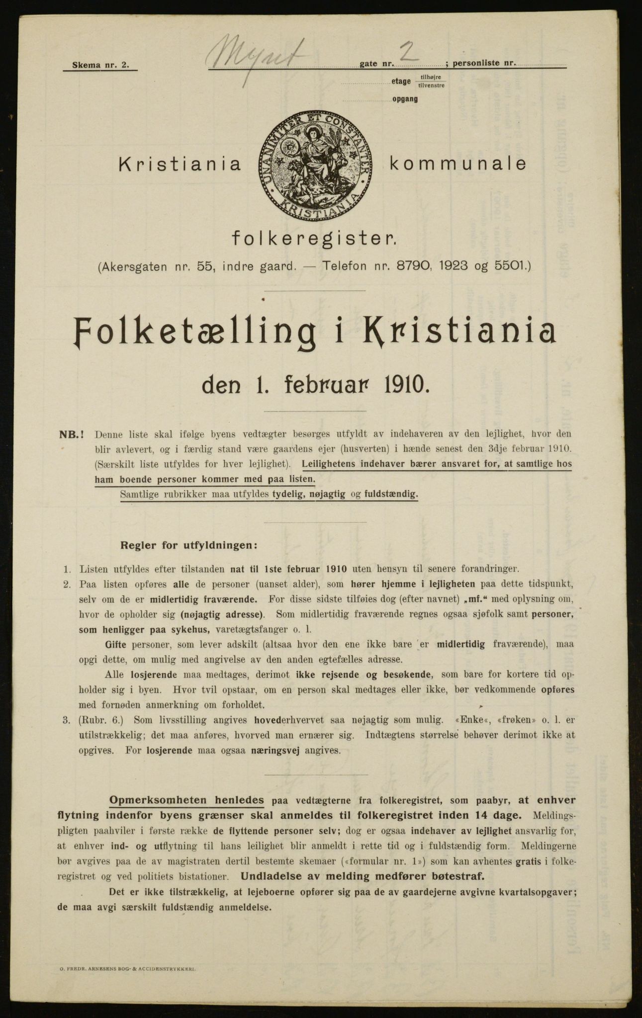 OBA, Municipal Census 1910 for Kristiania, 1910, p. 65977