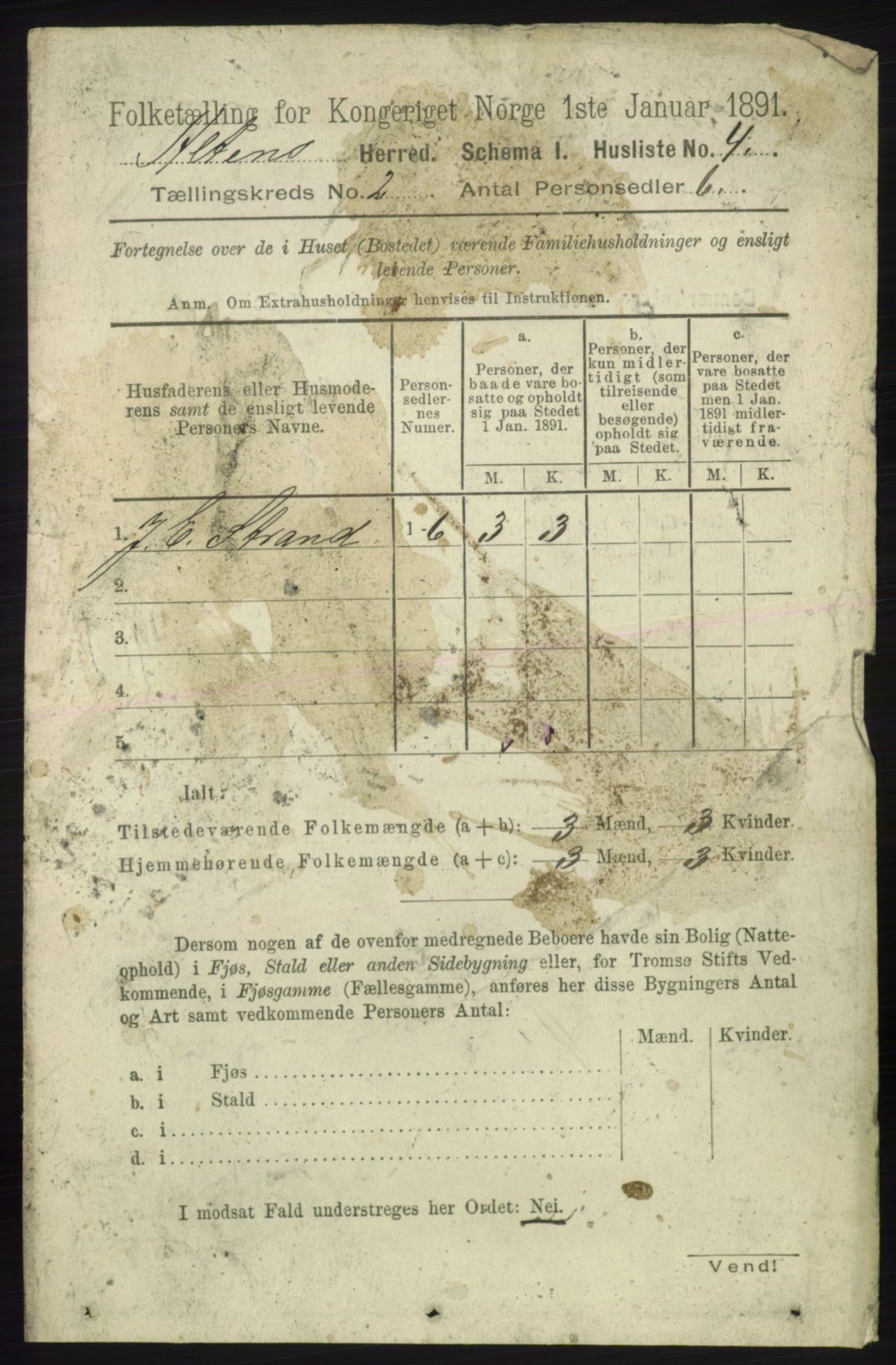 RA, 1891 census for 2012 Alta, 1891, p. 374