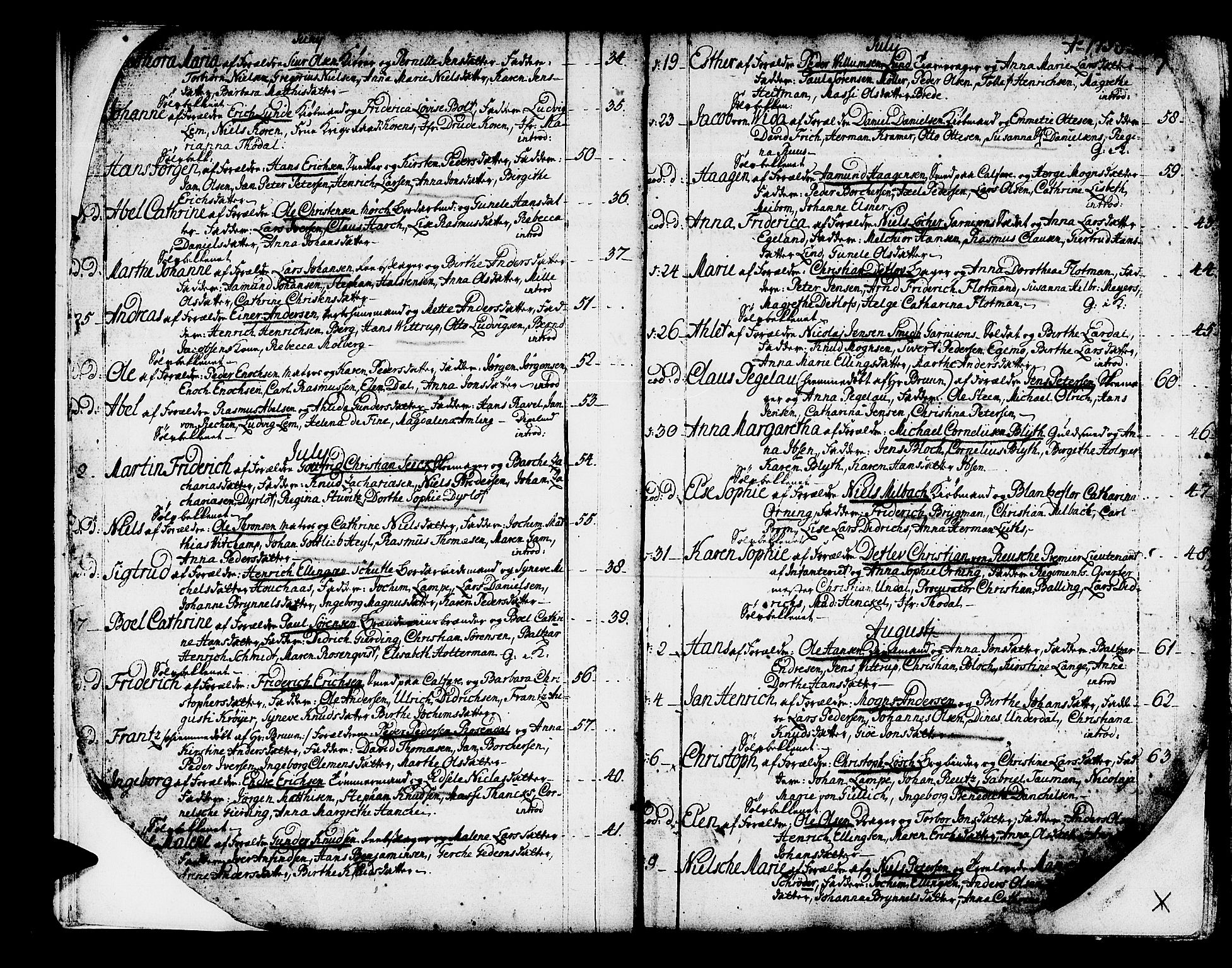 Domkirken sokneprestembete, AV/SAB-A-74801/H/Haa/L0003: Parish register (official) no. A 3, 1758-1789, p. 6-7