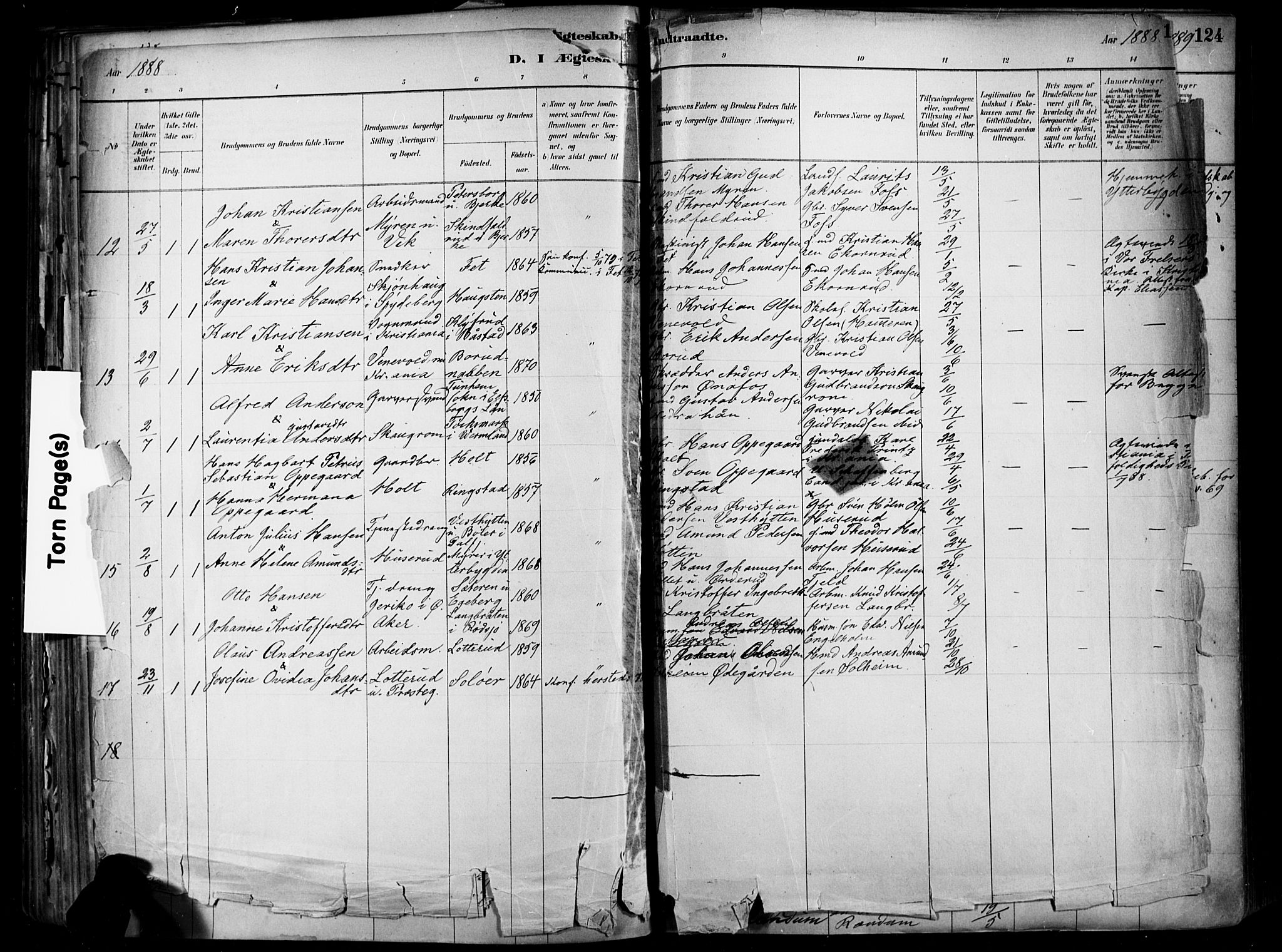 Enebakk prestekontor Kirkebøker, SAO/A-10171c/F/Fa/L0016: Parish register (official) no. I 16, 1883-1898, p. 123