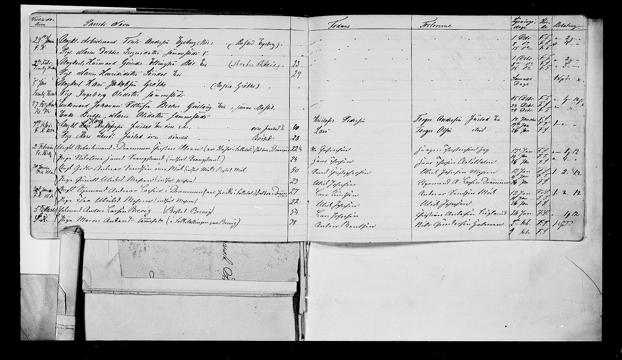 Lier kirkebøker, AV/SAKO-A-230/G/Ga/L0003: Parish register (copy) no. I 3, 1861-1873