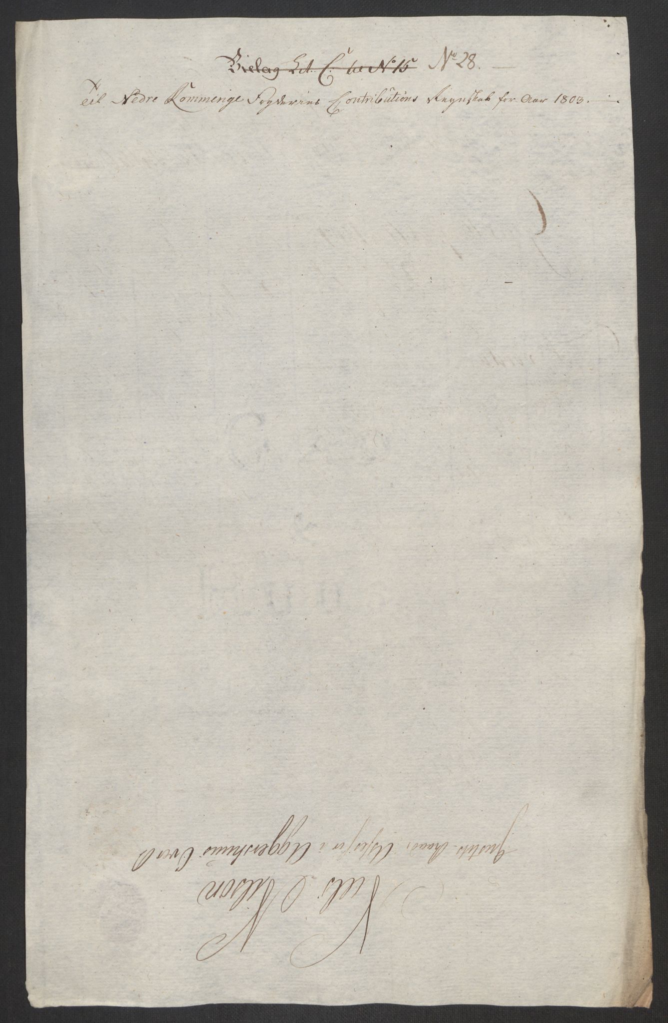 Rentekammeret inntil 1814, Reviderte regnskaper, Fogderegnskap, AV/RA-EA-4092/R11/L0679: Fogderegnskap Nedre Romerike, 1803, p. 118