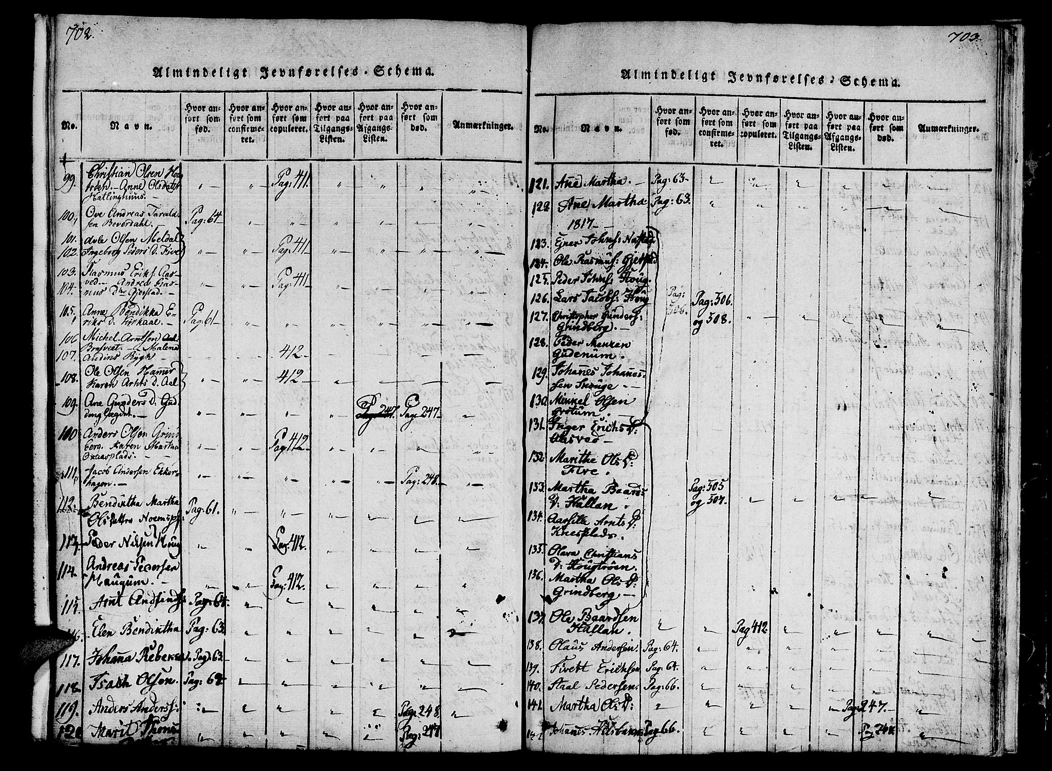 Ministerialprotokoller, klokkerbøker og fødselsregistre - Nord-Trøndelag, SAT/A-1458/746/L0441: Parish register (official) no. 746A03 /2, 1816-1827, p. 702-703