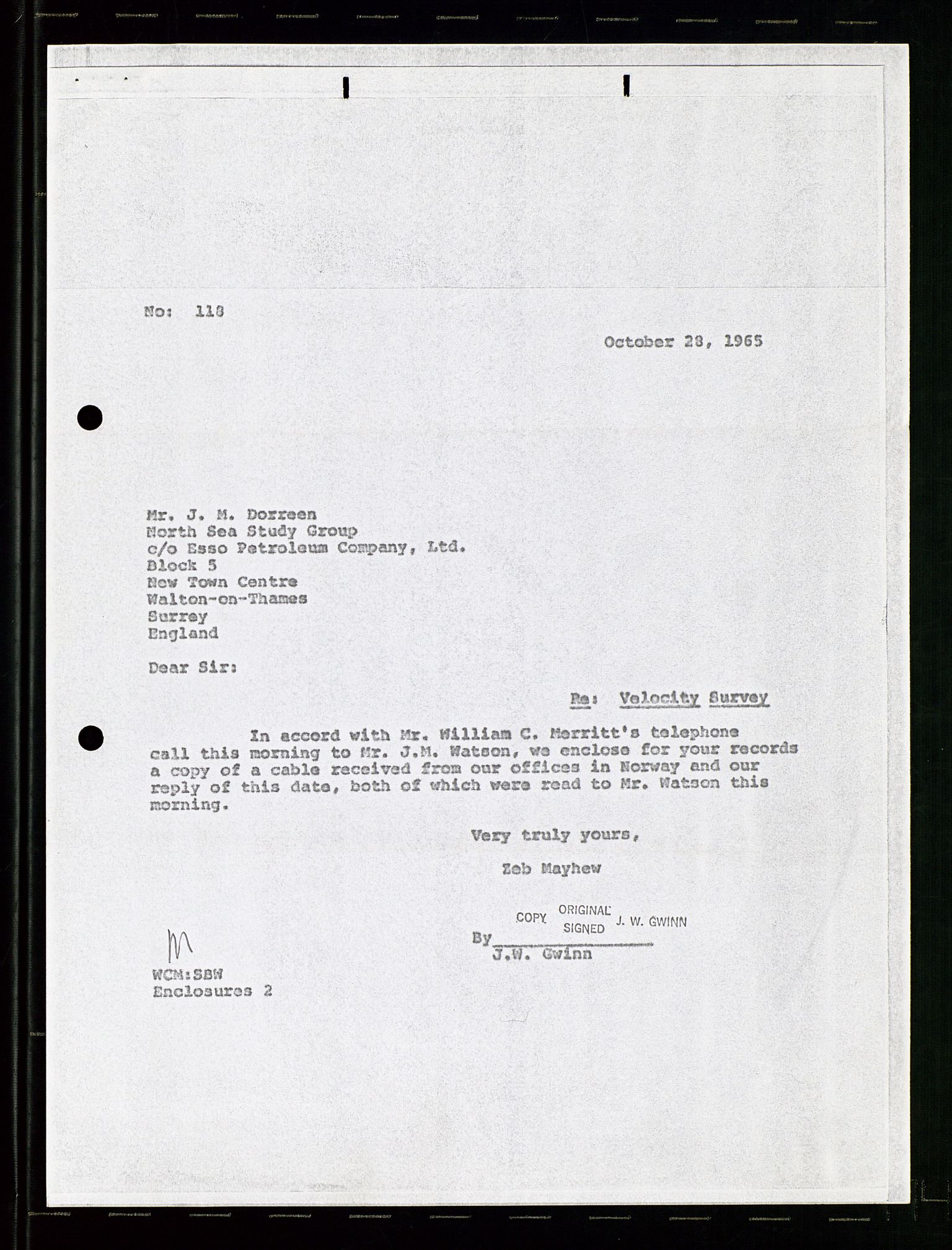 Pa 1512 - Esso Exploration and Production Norway Inc., AV/SAST-A-101917/E/Ea/L0021: Sak og korrespondanse, 1965-1974, p. 26