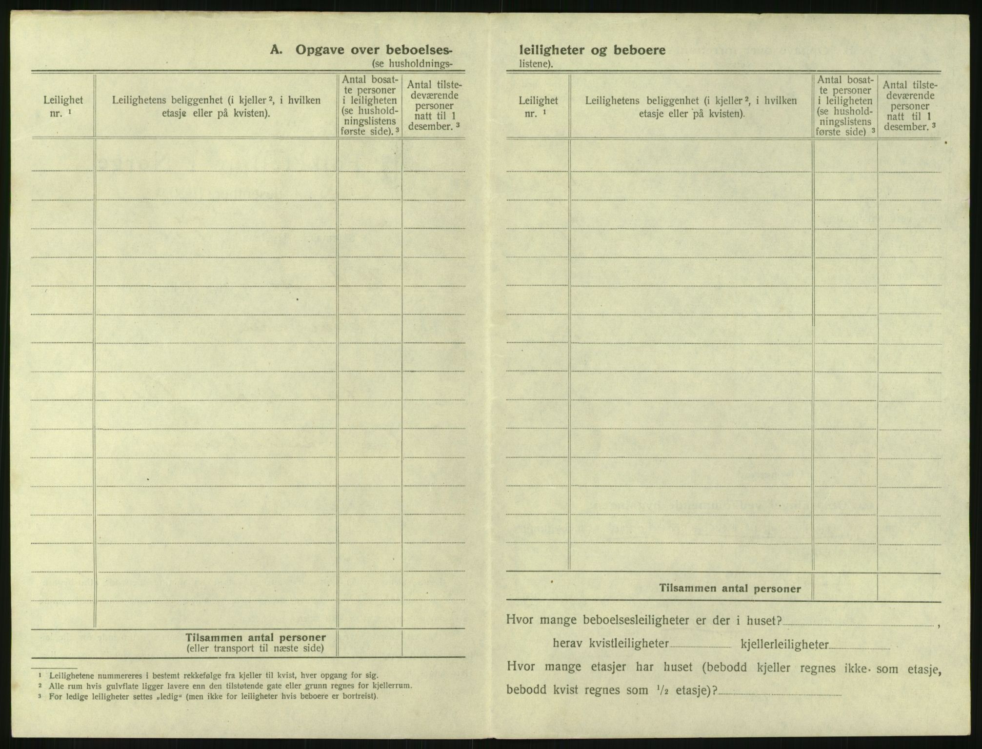 SAH, 1920 census for Lillehammer, 1920, p. 759