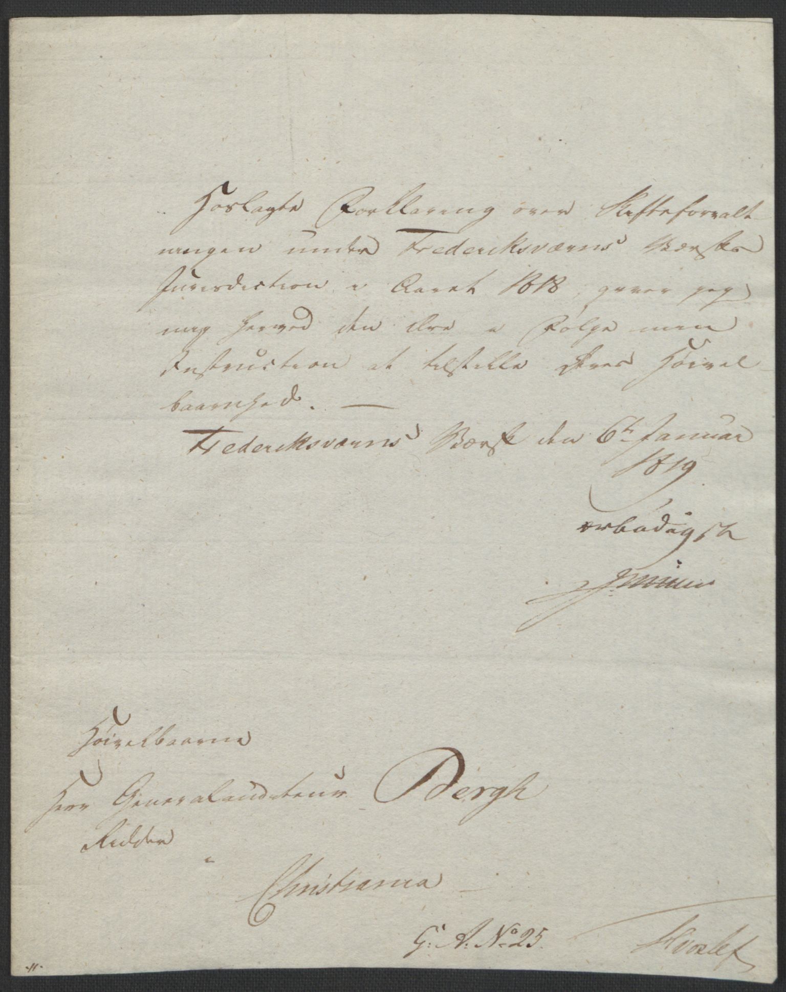 Forsvaret, Generalauditøren, AV/RA-RAFA-1772/F/Fj/Fjb/L0005: Skifter 1818 - 1823, 1818-1823, p. 237