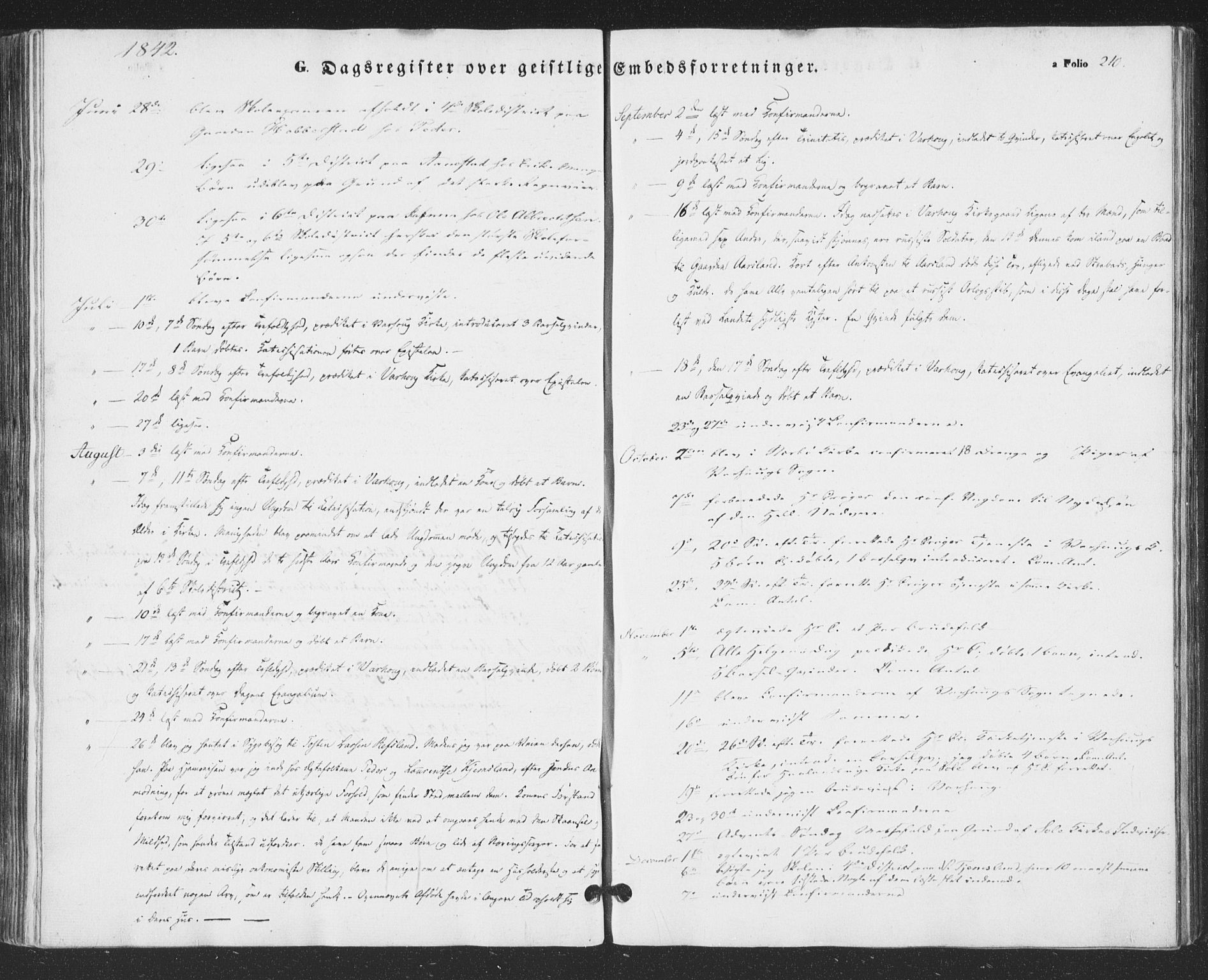 Hå sokneprestkontor, AV/SAST-A-101801/001/30BA/L0007: Parish register (official) no. A 6, 1842-1855, p. 210