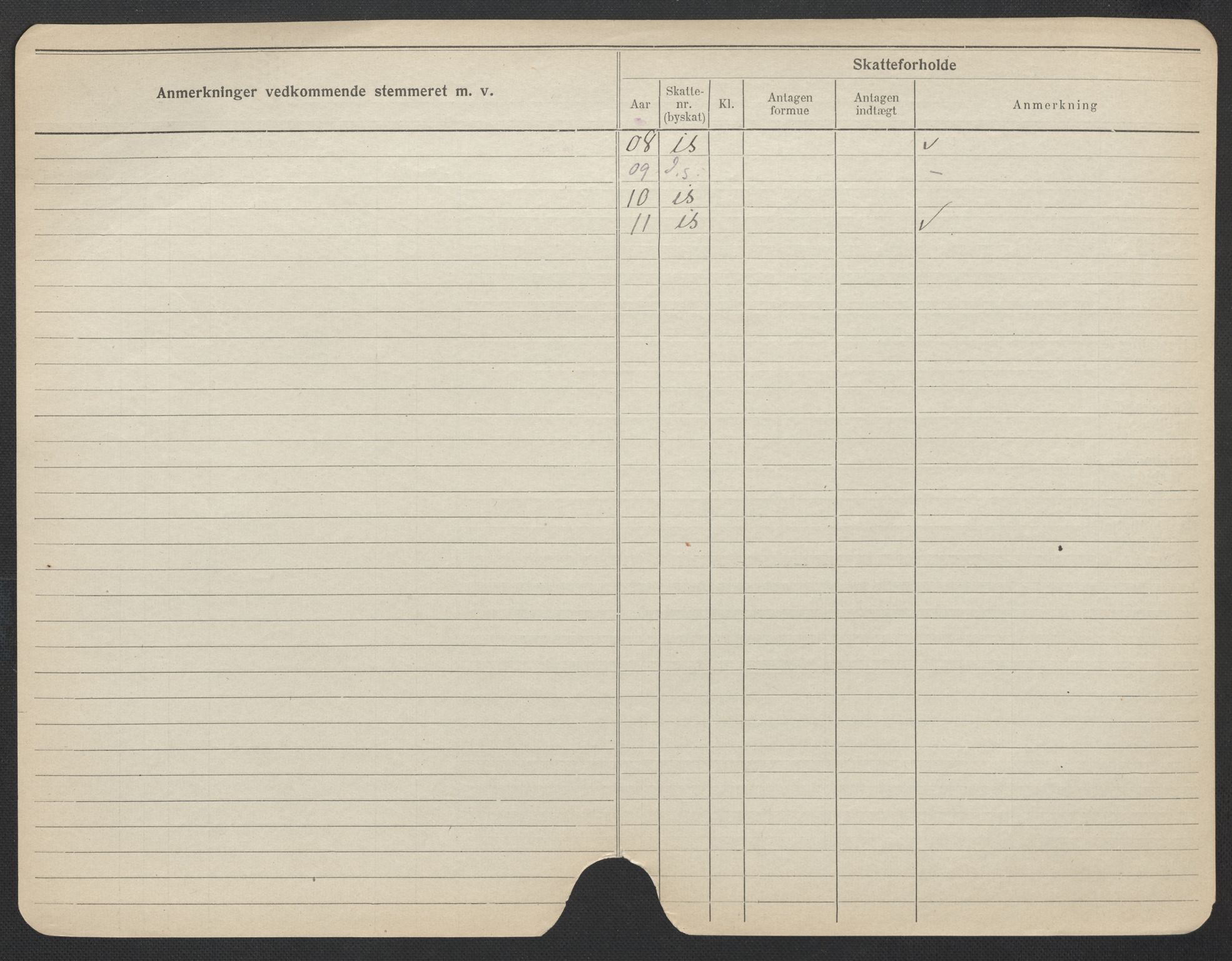 Oslo folkeregister, Registerkort, AV/SAO-A-11715/F/Fa/Fac/L0022: Kvinner, 1906-1914, p. 703b