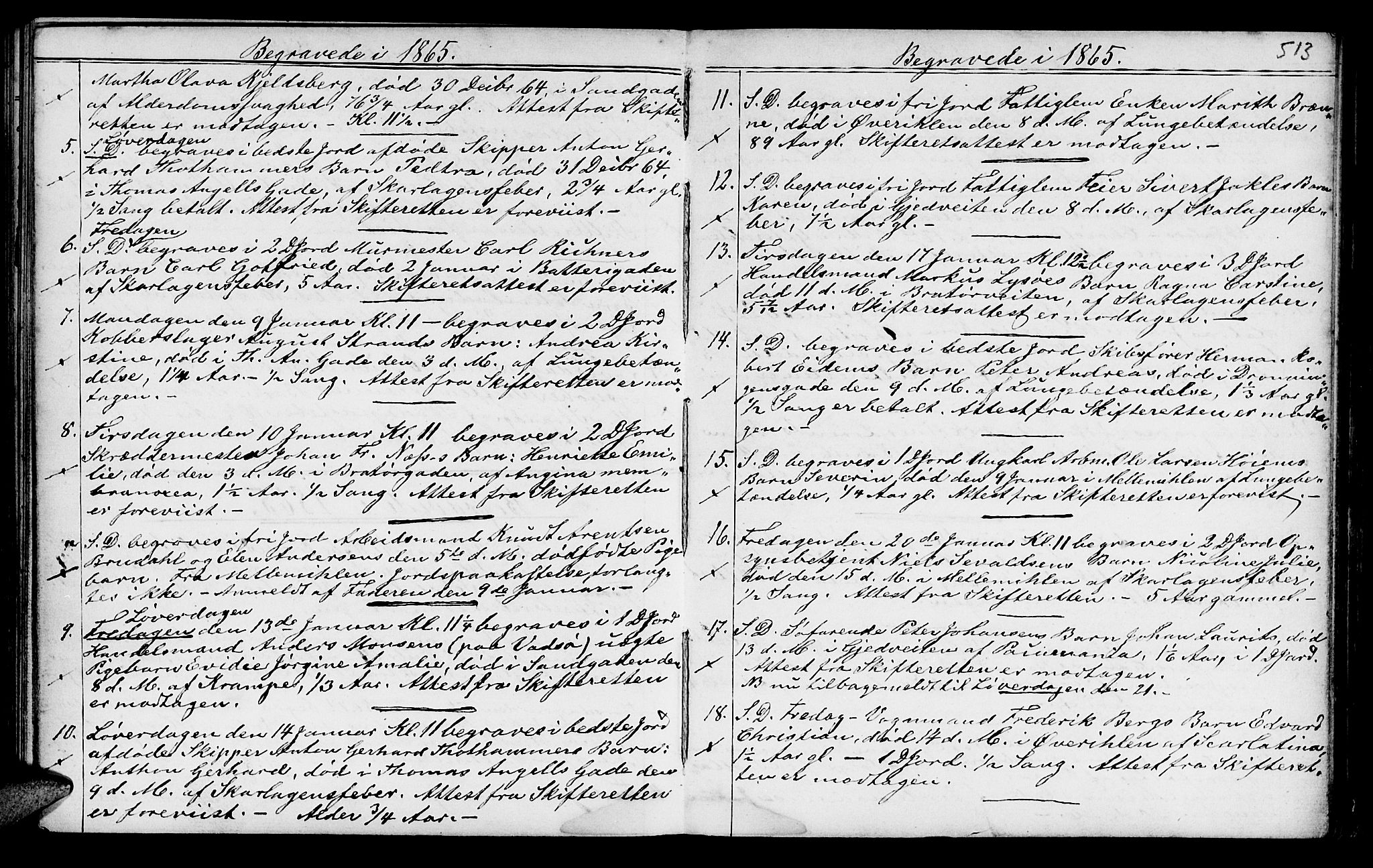 Ministerialprotokoller, klokkerbøker og fødselsregistre - Sør-Trøndelag, SAT/A-1456/602/L0140: Parish register (copy) no. 602C08, 1864-1872, p. 512-513