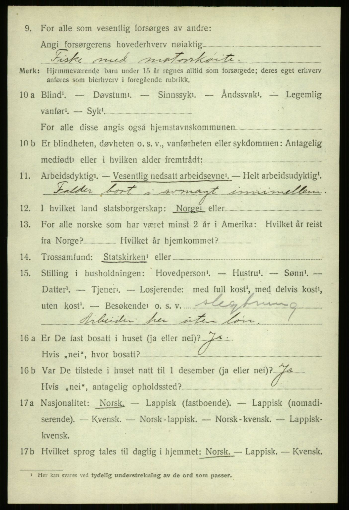 SATØ, 1920 census for Ibestad, 1920, p. 11272