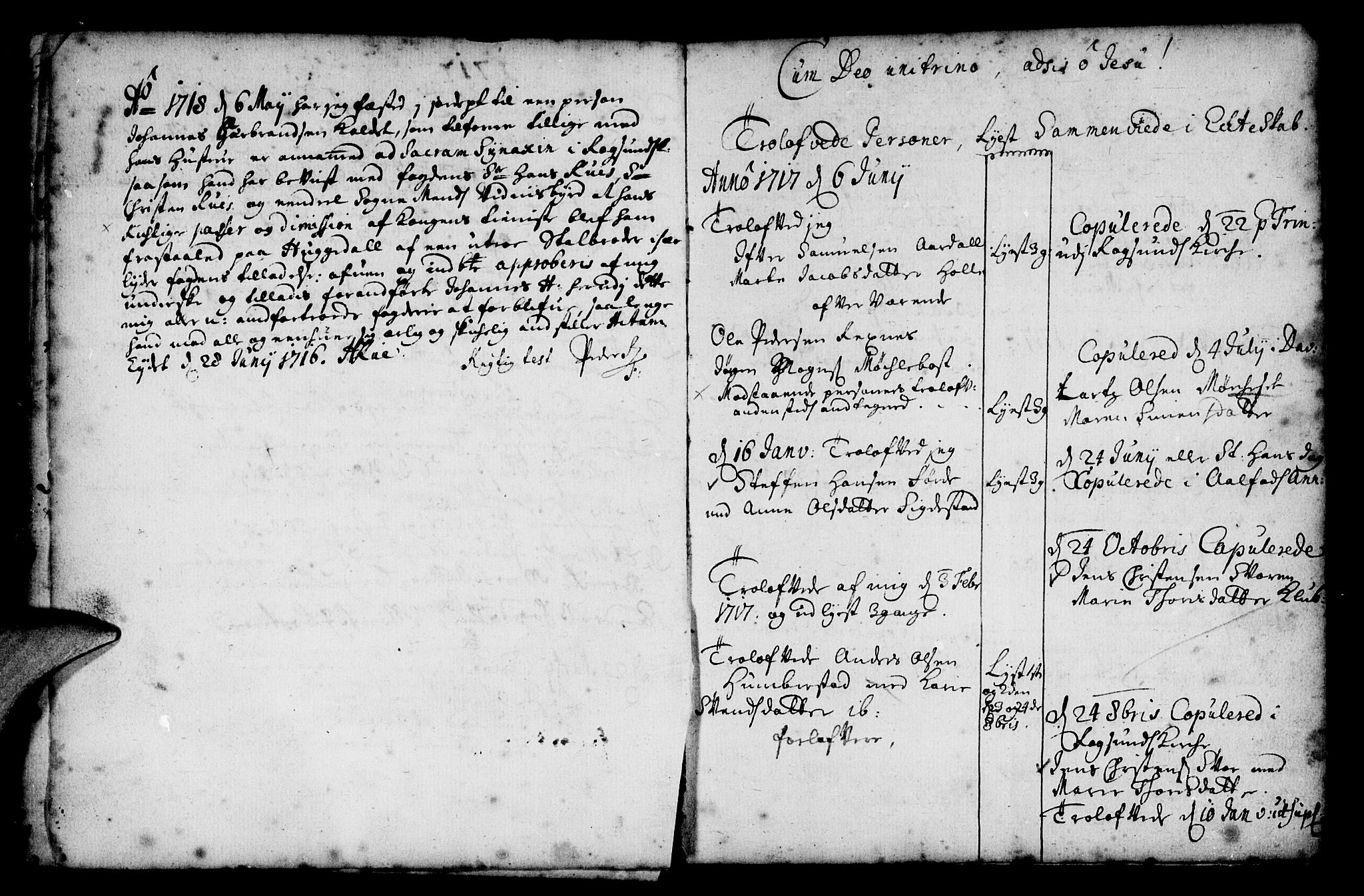 Davik sokneprestembete, SAB/A-79701/H/Haa/Haaa/L0001: Parish register (official) no. A 1, 1710-1742, p. 11