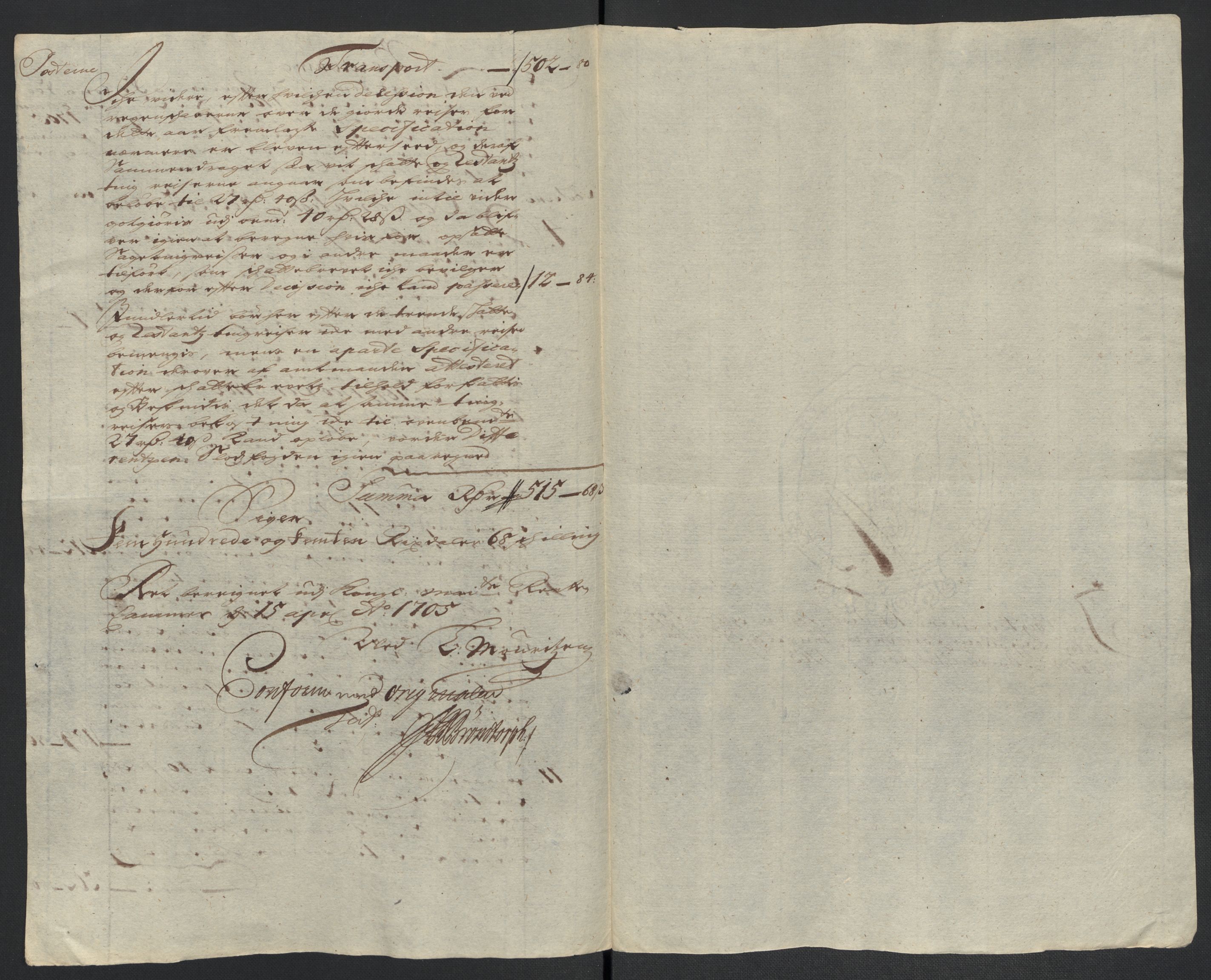 Rentekammeret inntil 1814, Reviderte regnskaper, Fogderegnskap, AV/RA-EA-4092/R10/L0446: Fogderegnskap Aker og Follo, 1705-1706, p. 28