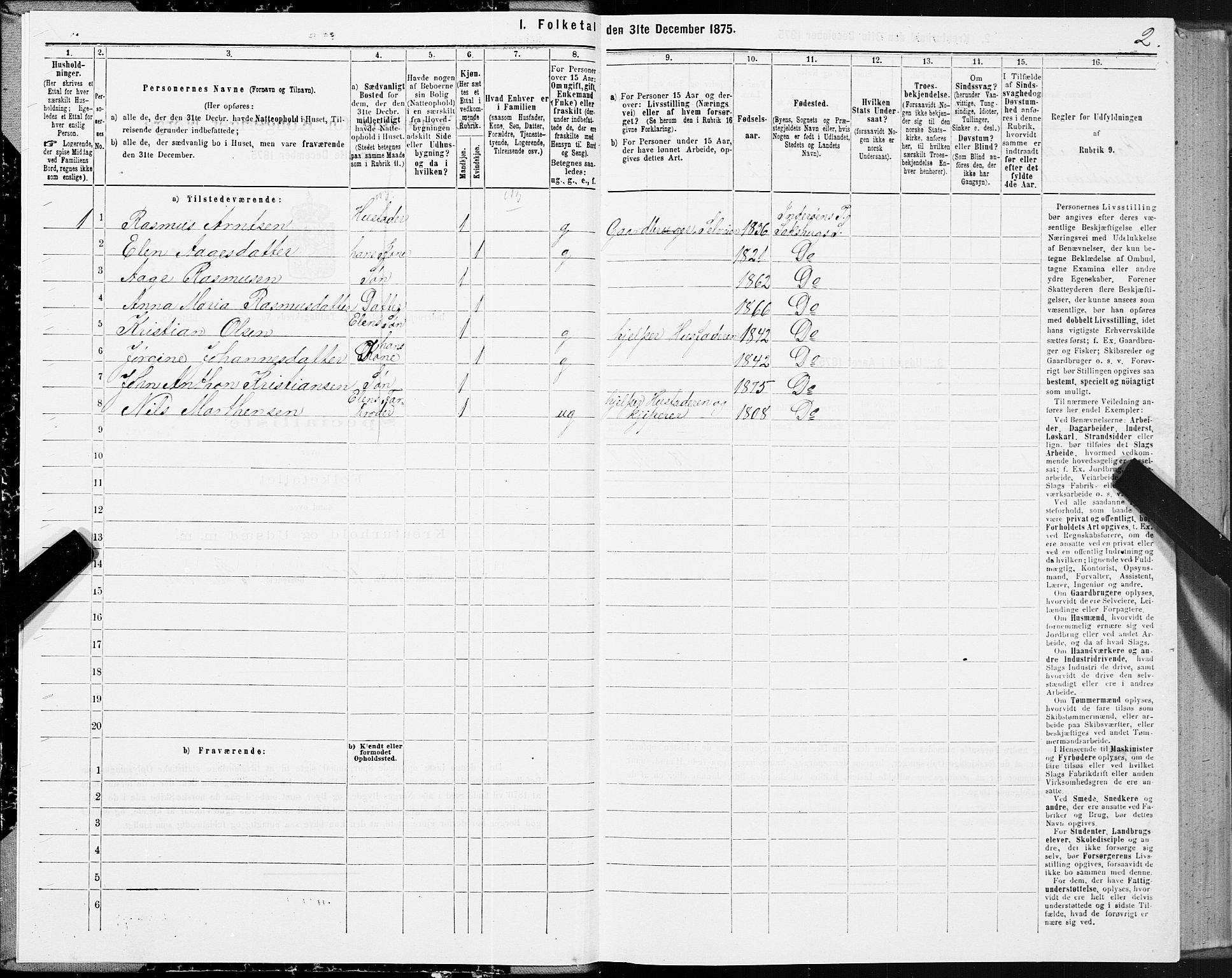 SAT, 1875 census for 1729P Inderøy, 1875, p. 3002