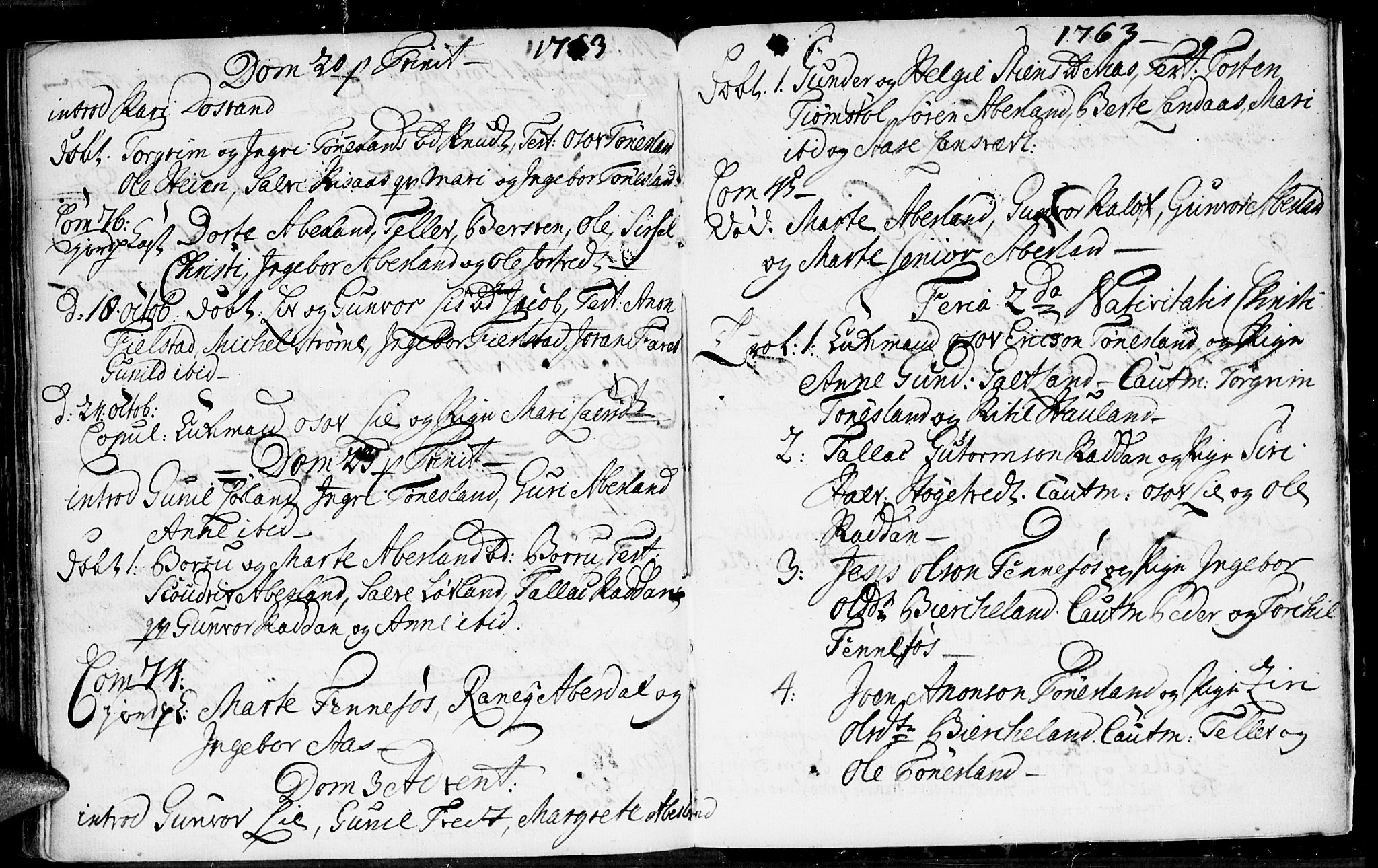 Evje sokneprestkontor, AV/SAK-1111-0008/F/Fa/Fab/L0001: Parish register (official) no. A 1, 1704-1764, p. 268-269