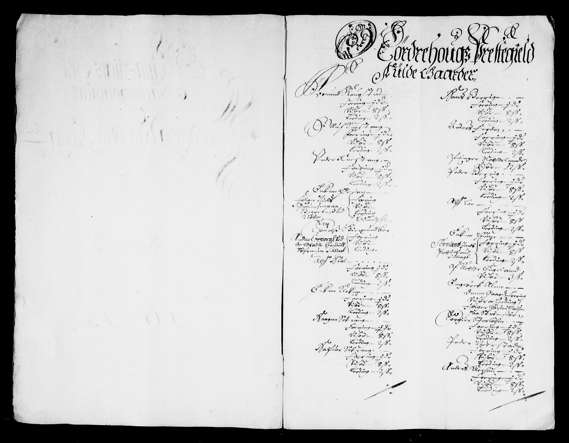 Rentekammeret inntil 1814, Reviderte regnskaper, Stiftamtstueregnskaper, Landkommissariatet på Akershus og Akershus stiftamt, RA/EA-5869/R/Rb/L0127: Akershus stiftamt, 1677