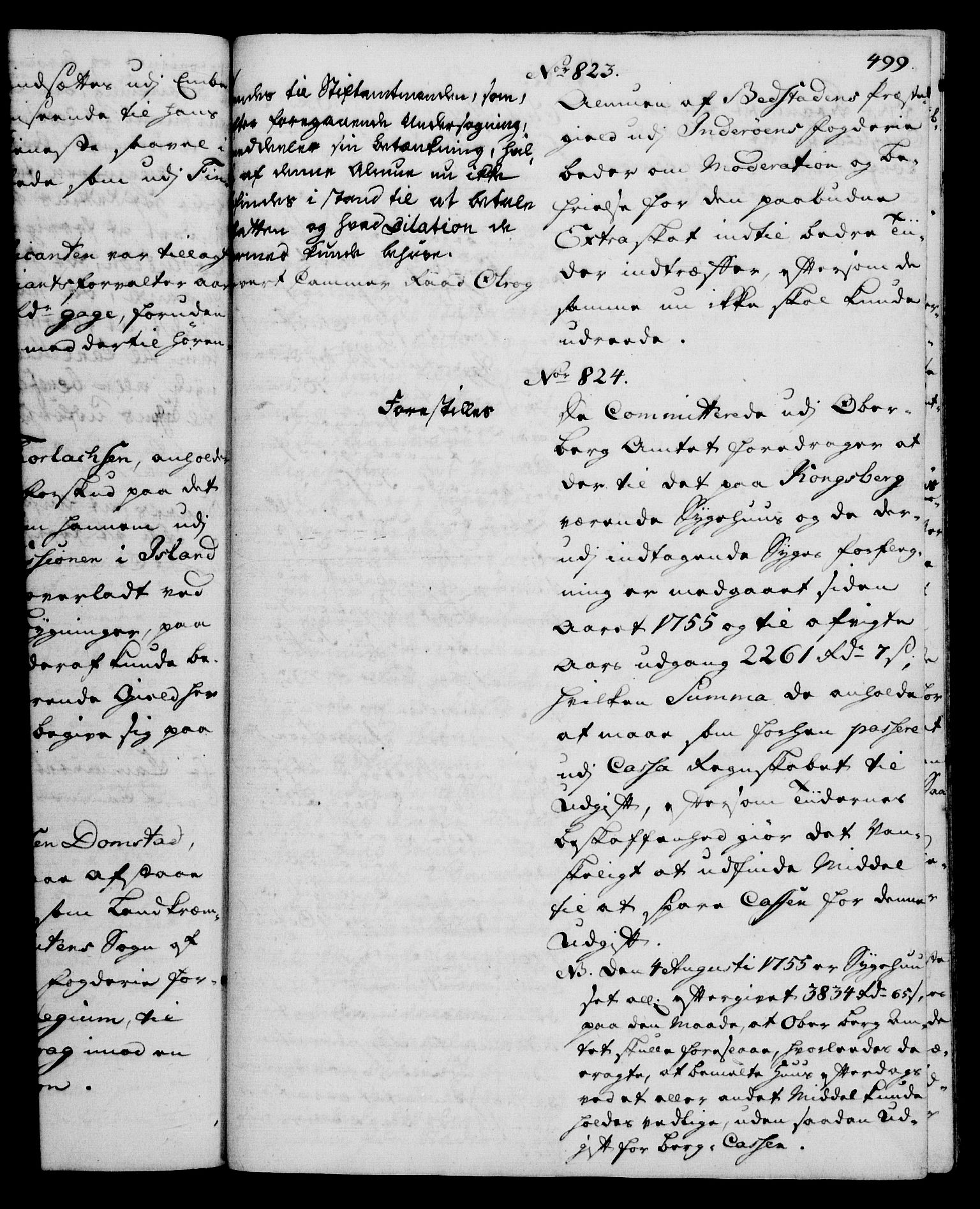 Rentekammeret, Kammerkanselliet, AV/RA-EA-3111/G/Gh/Gha/L0035: Norsk ekstraktmemorialprotokoll (merket RK 53.80), 1759-1771, p. 499