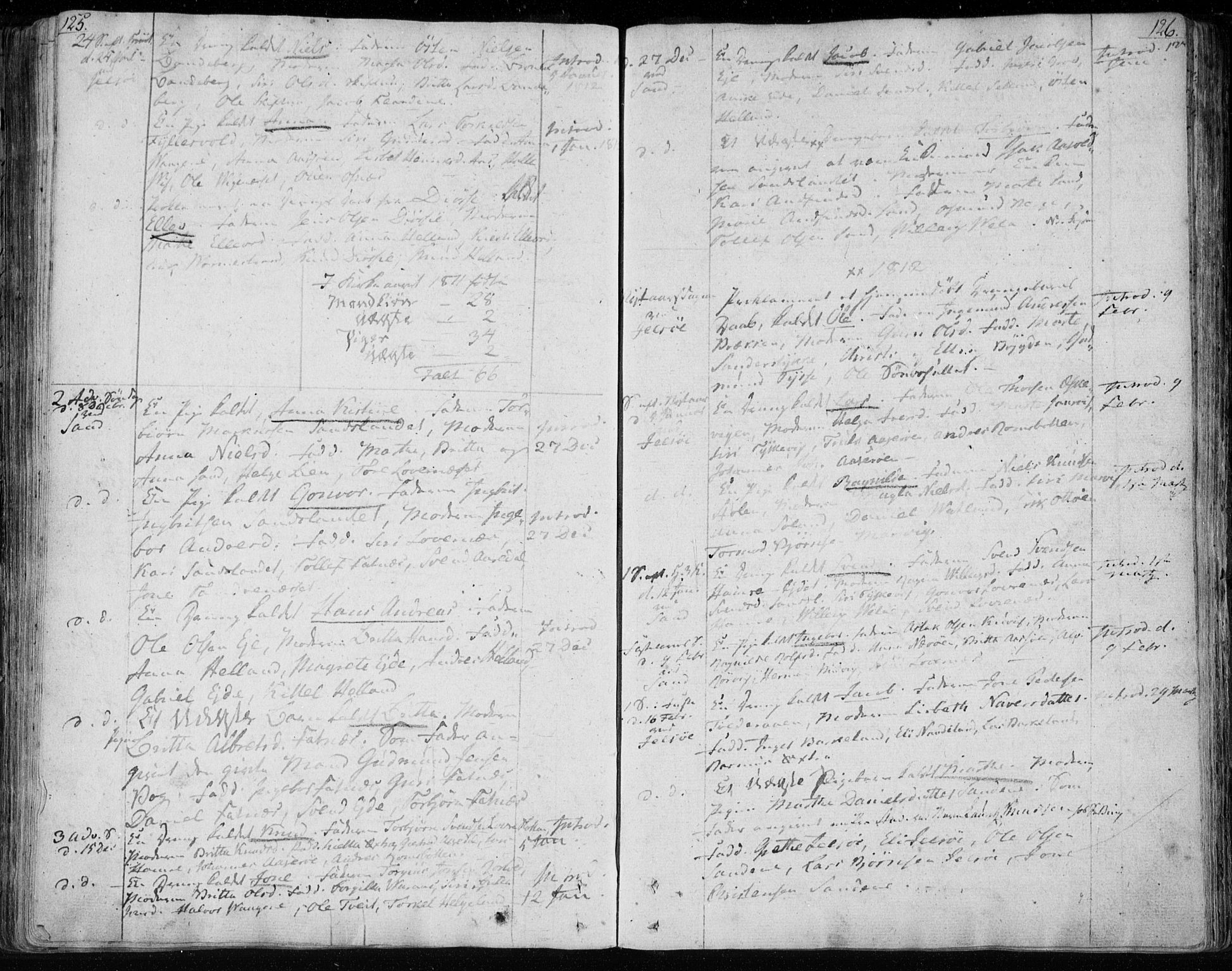 Jelsa sokneprestkontor, SAST/A-101842/01/IV: Parish register (official) no. A 4, 1796-1816, p. 125-126