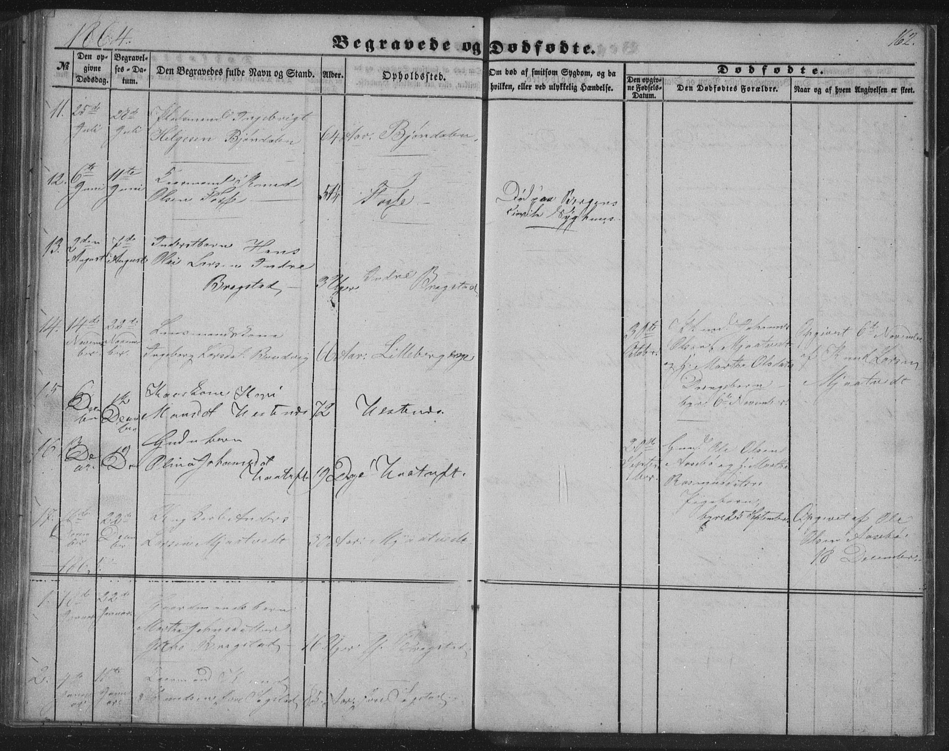 Alversund Sokneprestembete, AV/SAB-A-73901/H/Ha/Hab: Parish register (copy) no. C 1, 1851-1866, p. 162