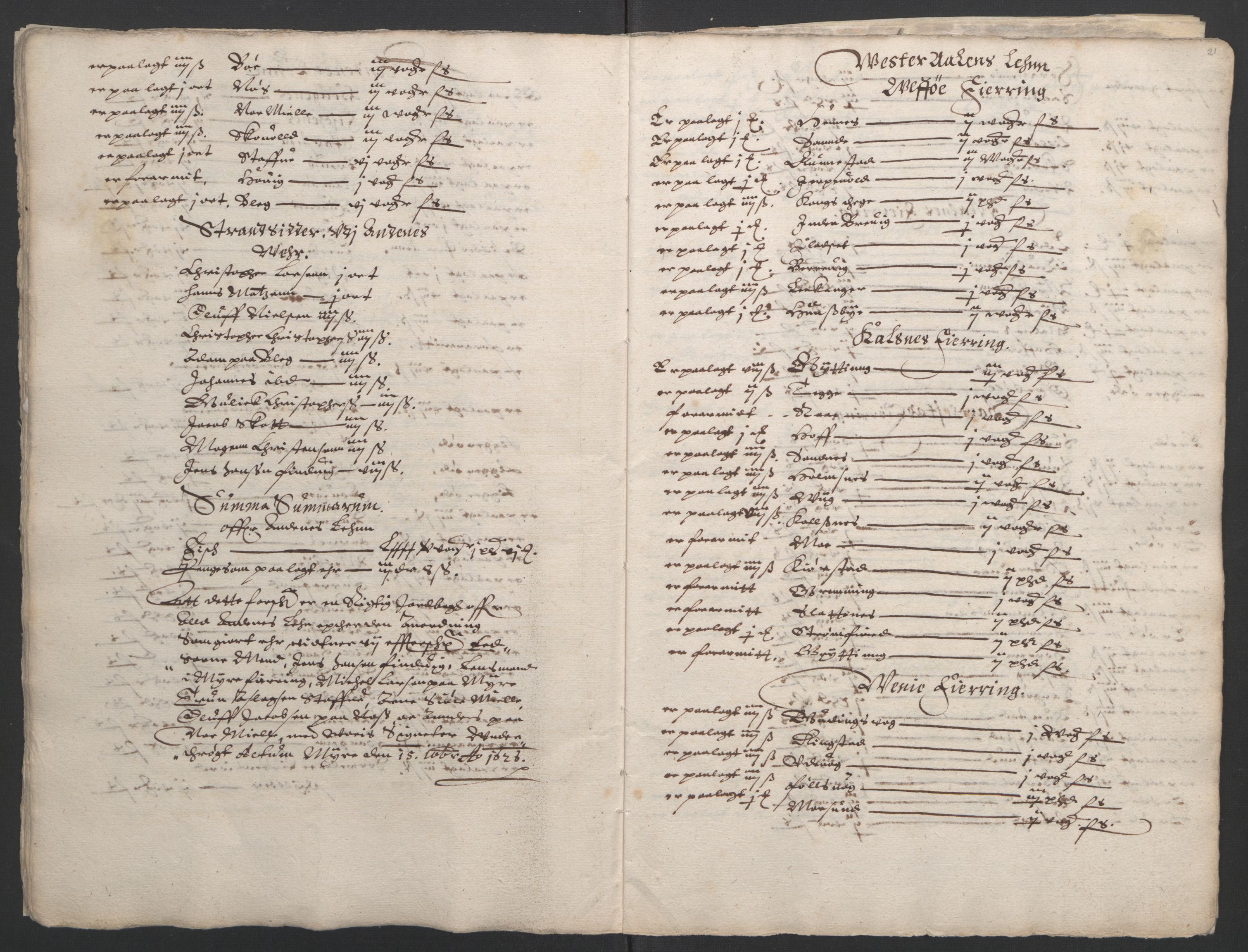 Stattholderembetet 1572-1771, RA/EA-2870/Ek/L0006/0002: Jordebøker til utlikning av garnisonsskatt 1624-1626: / Jordebøker for de nordlandske len, 1626, p. 23