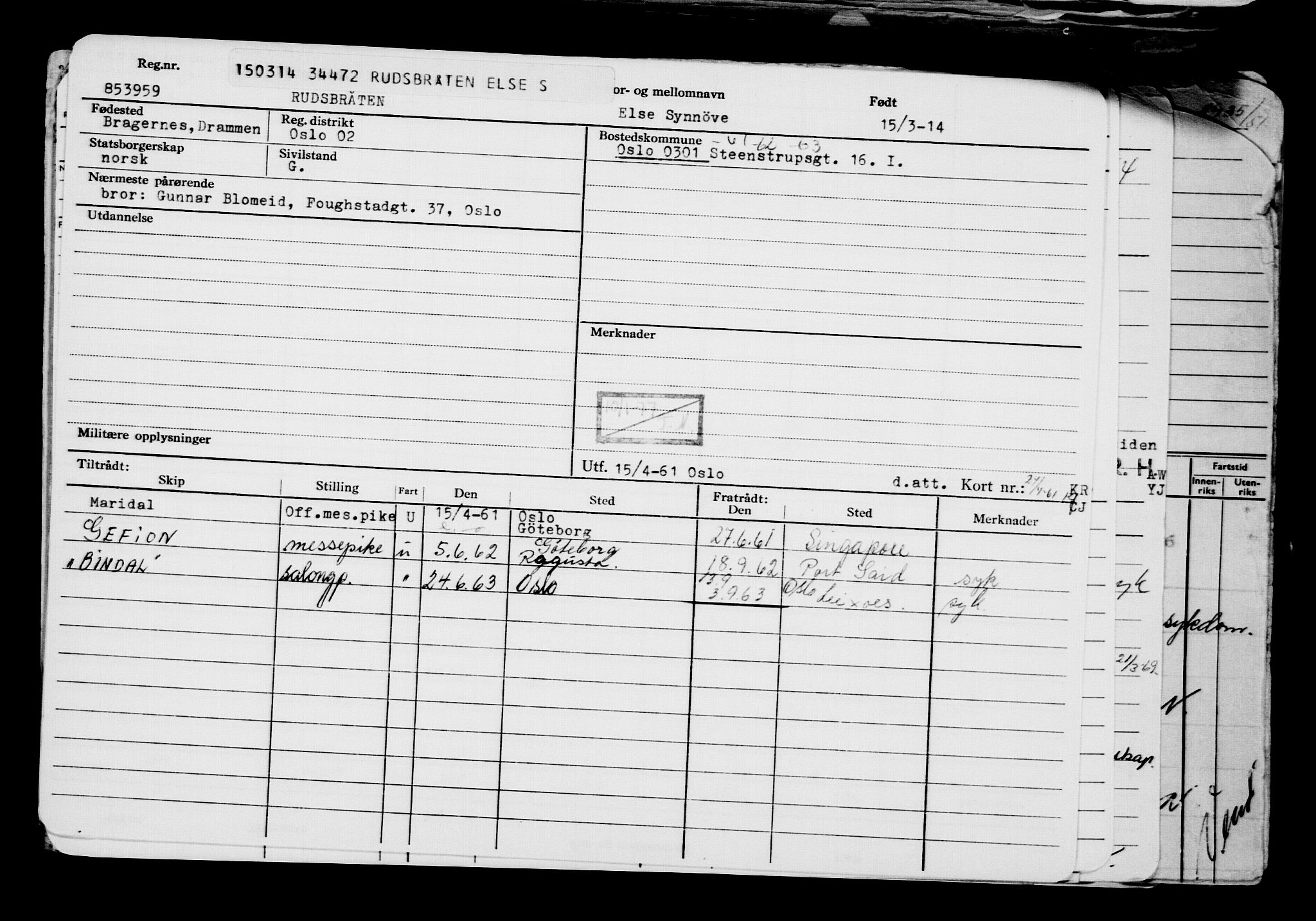 Direktoratet for sjømenn, AV/RA-S-3545/G/Gb/L0119: Hovedkort, 1914, p. 280