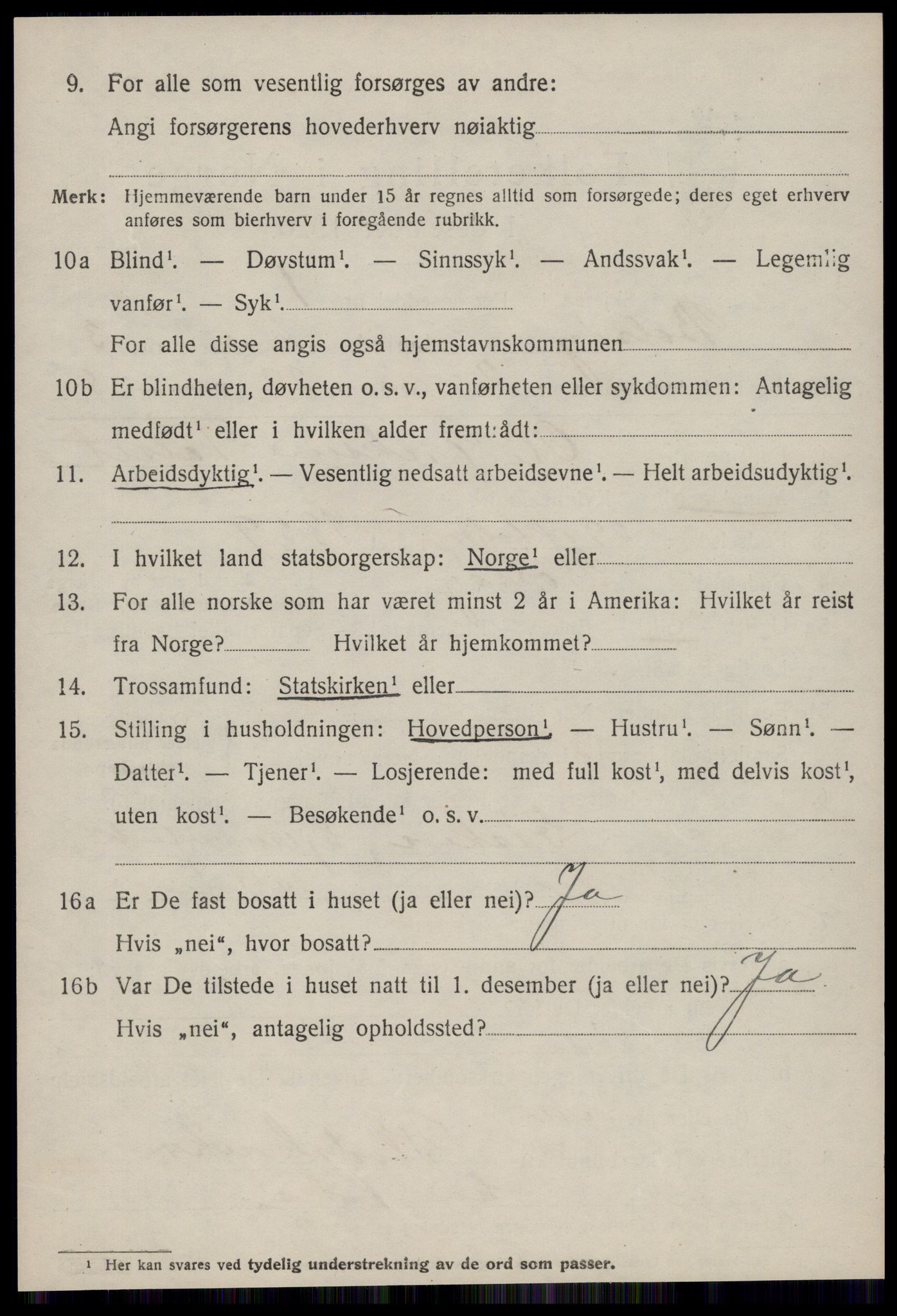 SAT, 1920 census for Bolsøy, 1920, p. 5348