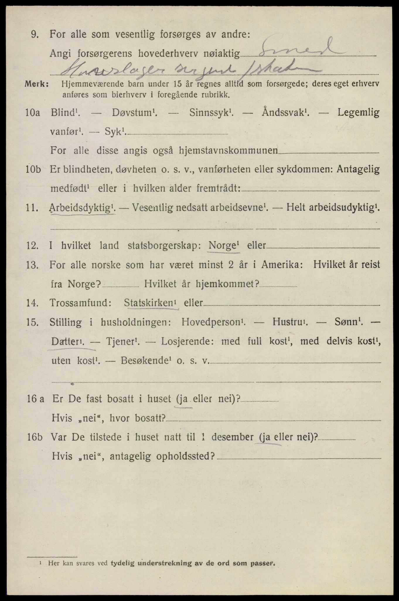 SAO, 1920 census for Eidsvoll, 1920, p. 24392