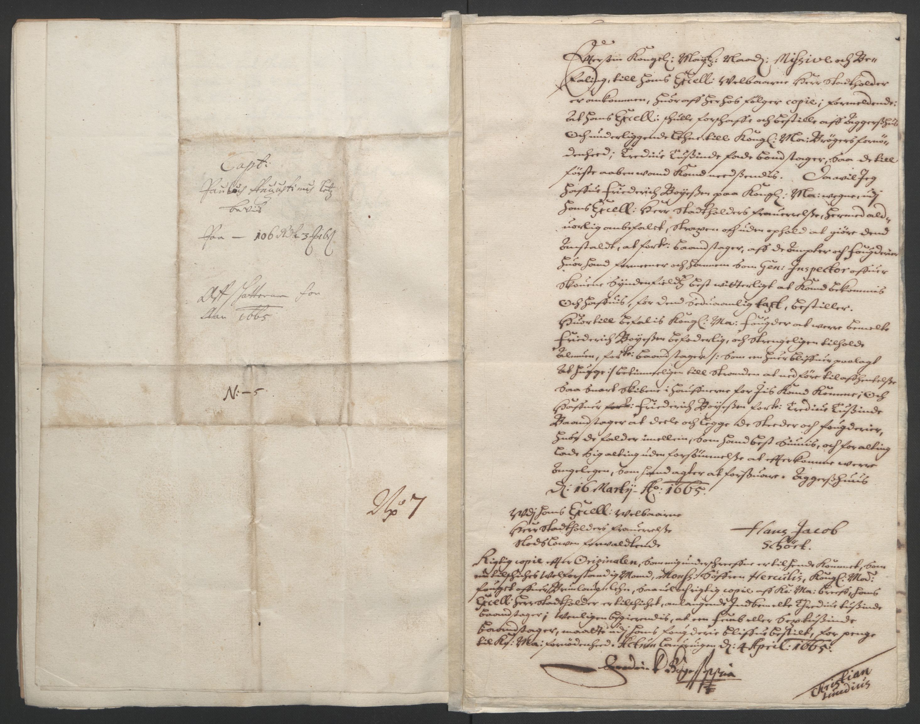 Rentekammeret inntil 1814, Reviderte regnskaper, Fogderegnskap, AV/RA-EA-4092/R33/L1964: Fogderegnskap Larvik grevskap, 1665-1668, p. 14