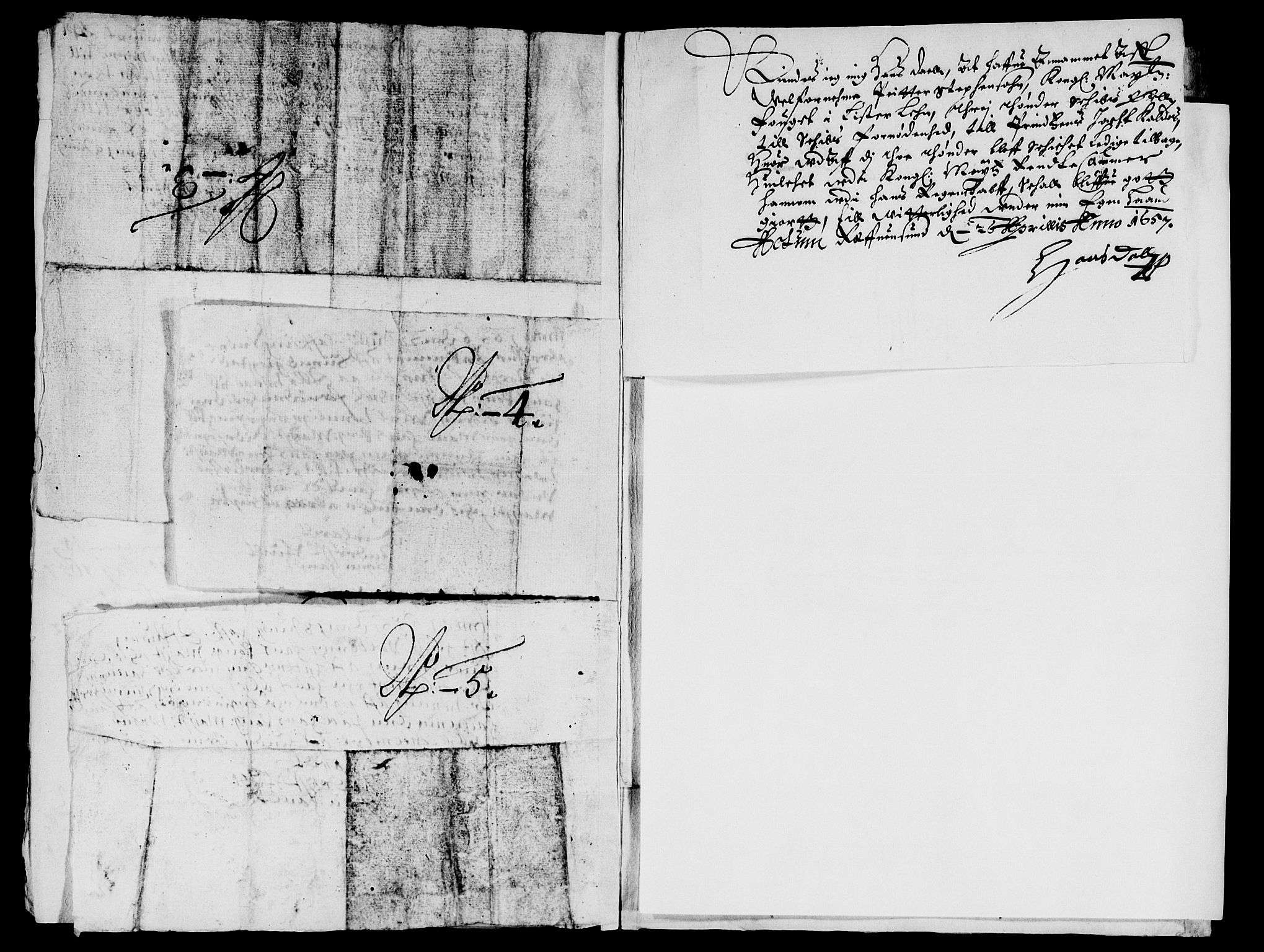 Rentekammeret inntil 1814, Reviderte regnskaper, Lensregnskaper, RA/EA-5023/R/Rb/Rbr/L0021: Lista len, 1655-1659