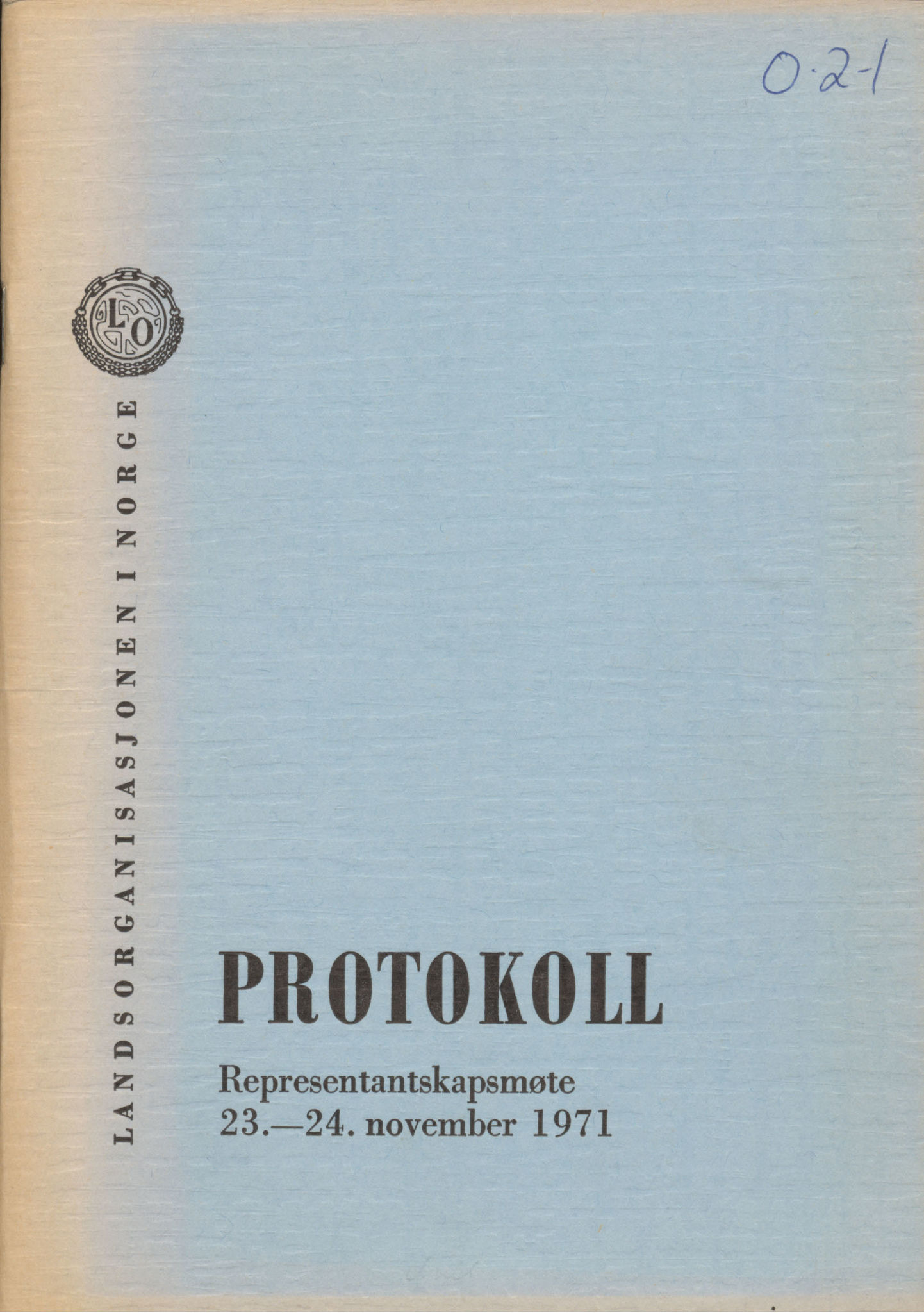 Landsorganisasjonen i Norge, AAB/ARK-1579, 1953-1977, p. 852