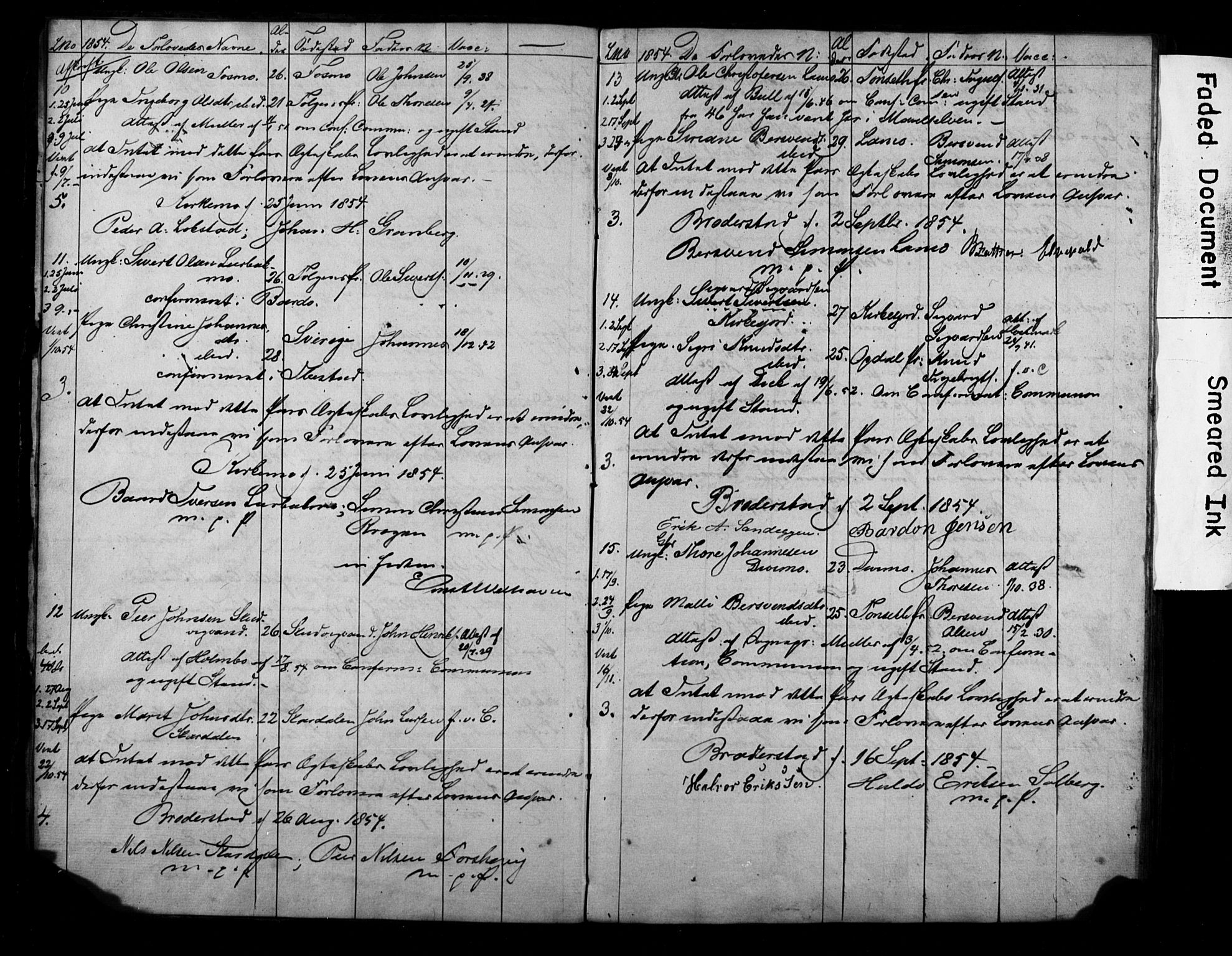 Målselv sokneprestembete, AV/SATØ-S-1311/I/Id/L0037: Banns register no. 37, 1853-1870