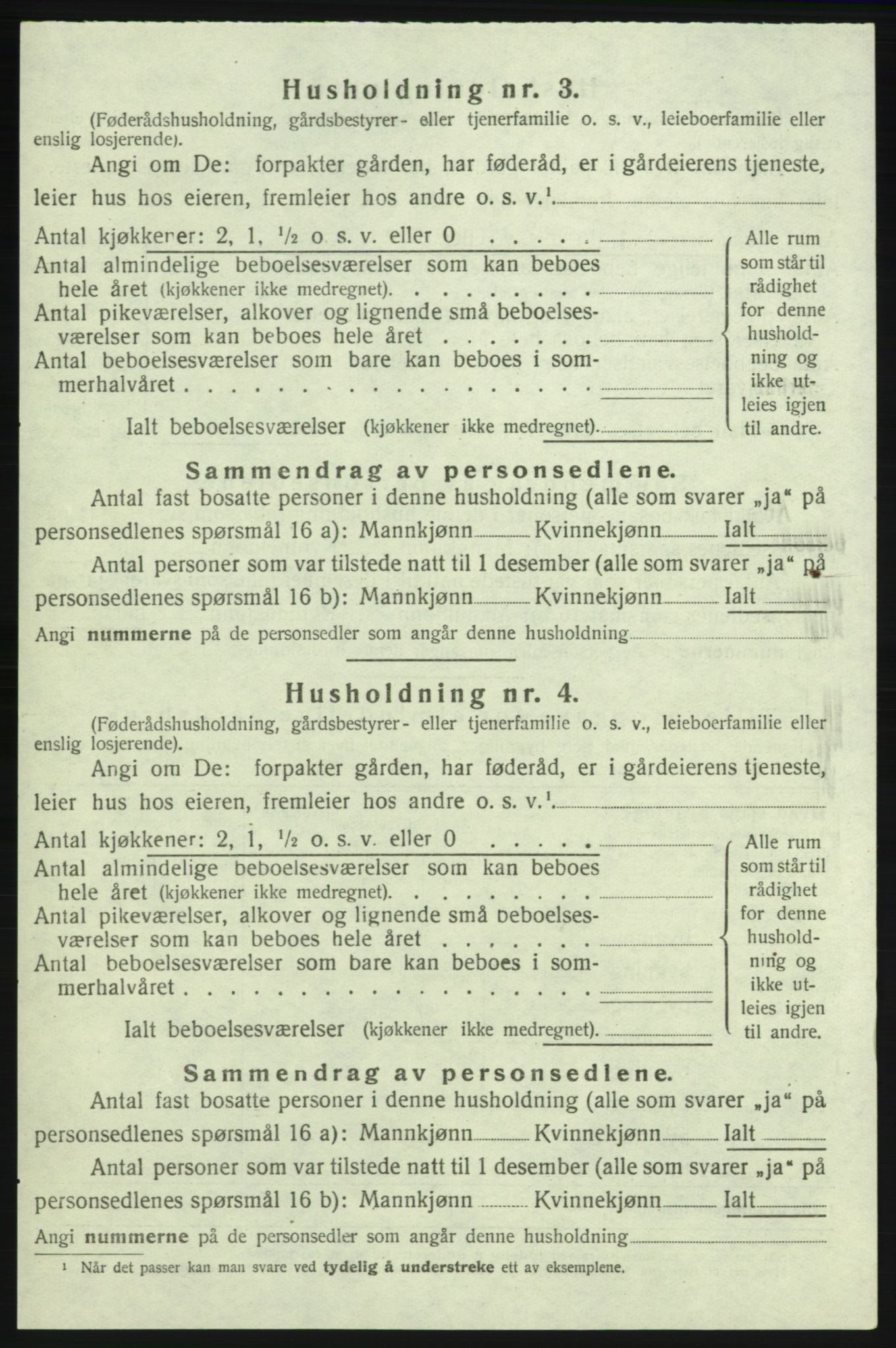 SAB, 1920 census for Skånevik, 1920, p. 977