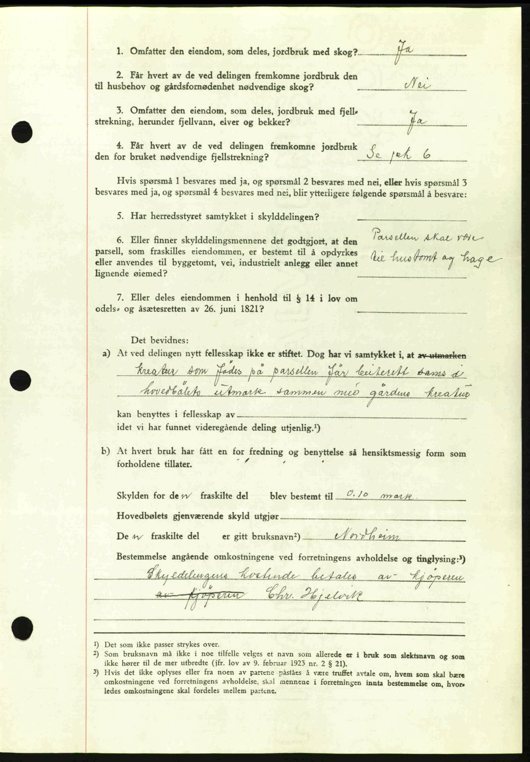 Romsdal sorenskriveri, AV/SAT-A-4149/1/2/2C: Mortgage book no. A11, 1941-1942, Diary no: : 1970/1941